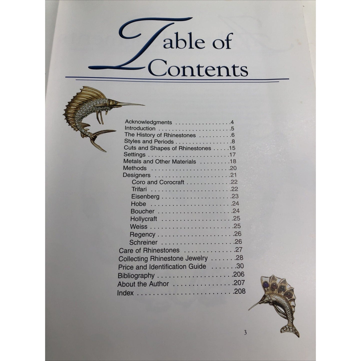 RHINESTONE JEWELRY: A PRICE AND IDENTIFICATION GUIDE By Leigh Leshner 2003 PB
