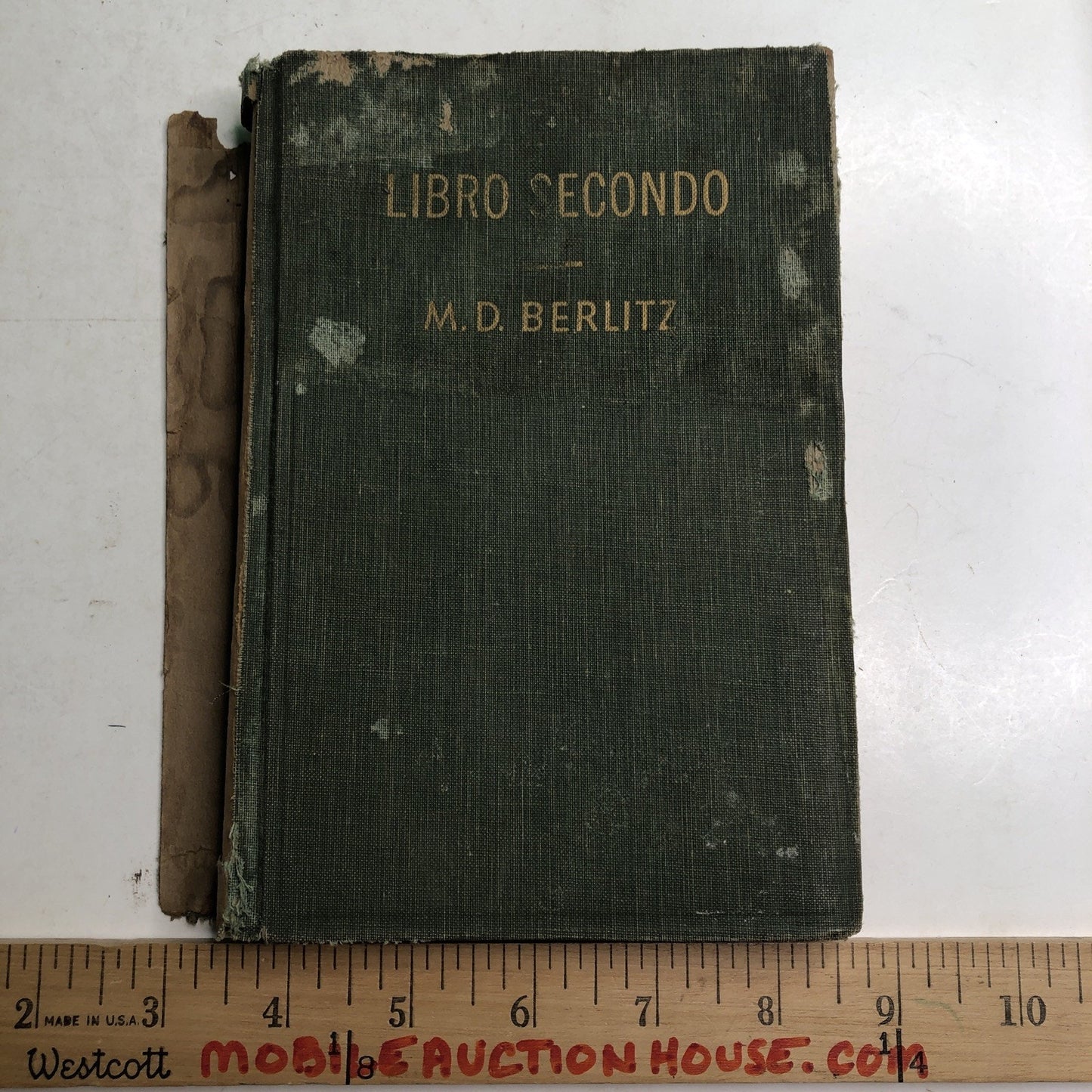 Italiano Libro Secondo M. D. Berlitz Vintage Hardcover 1963 Berlitz Book Method