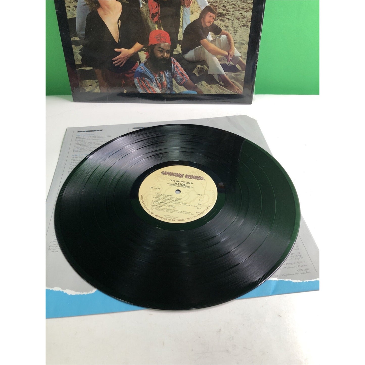 Sea Level- Cats On The Coast, 1977 LP Vinyl Record Original Shrink VG+