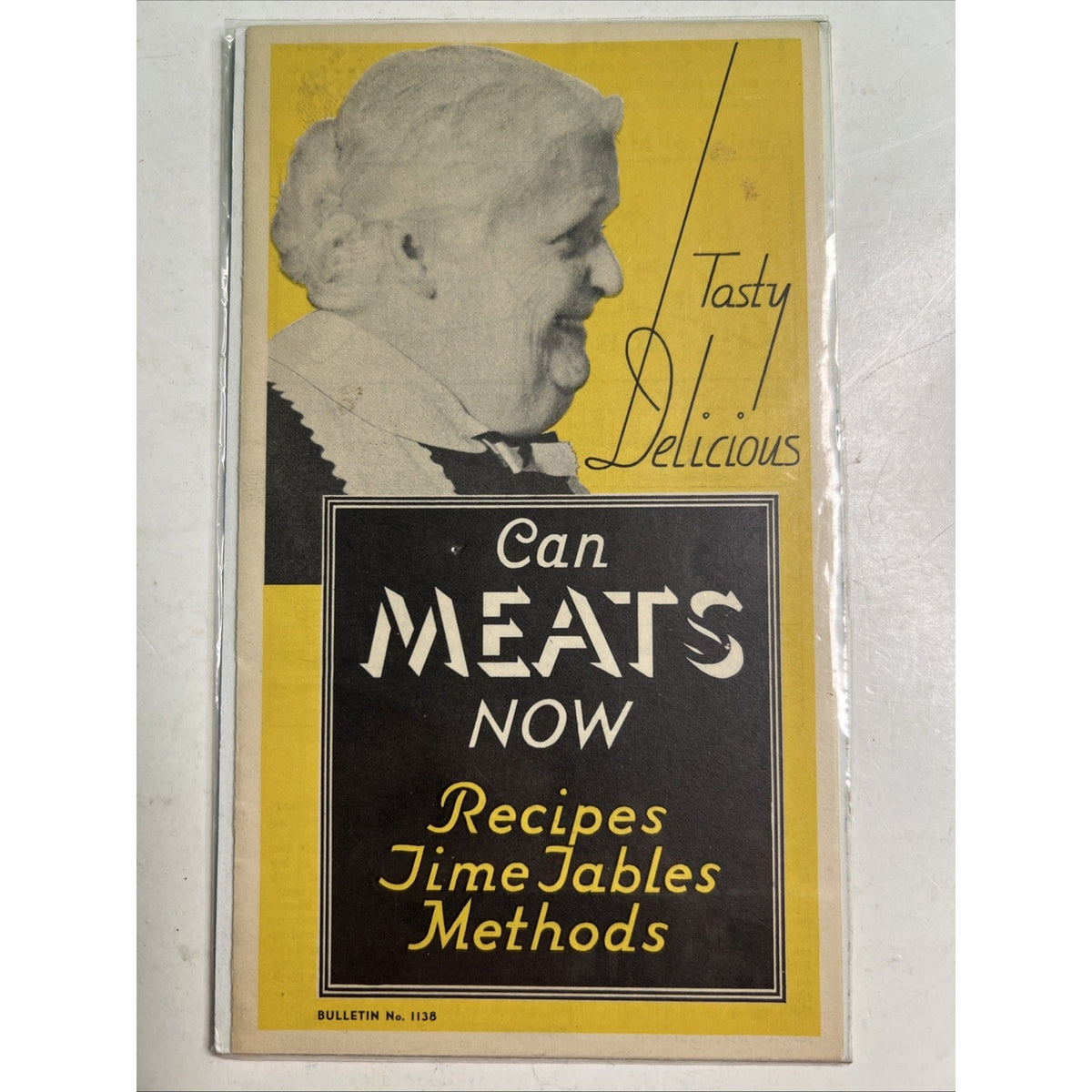 Vintage Kerr Glass Mfg CAN MEATS NOW Bulletin Recipes Time Tables Methods 1937