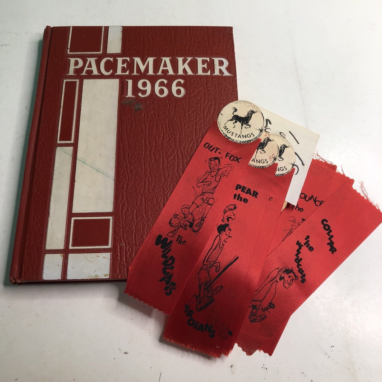 1966 Pacemaker YEARBOOK Fort Morgan Colorado And Ephemera
