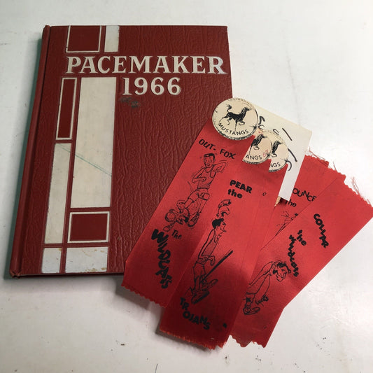 1966 Pacemaker YEARBOOK Fort Morgan Colorado And Ephemera