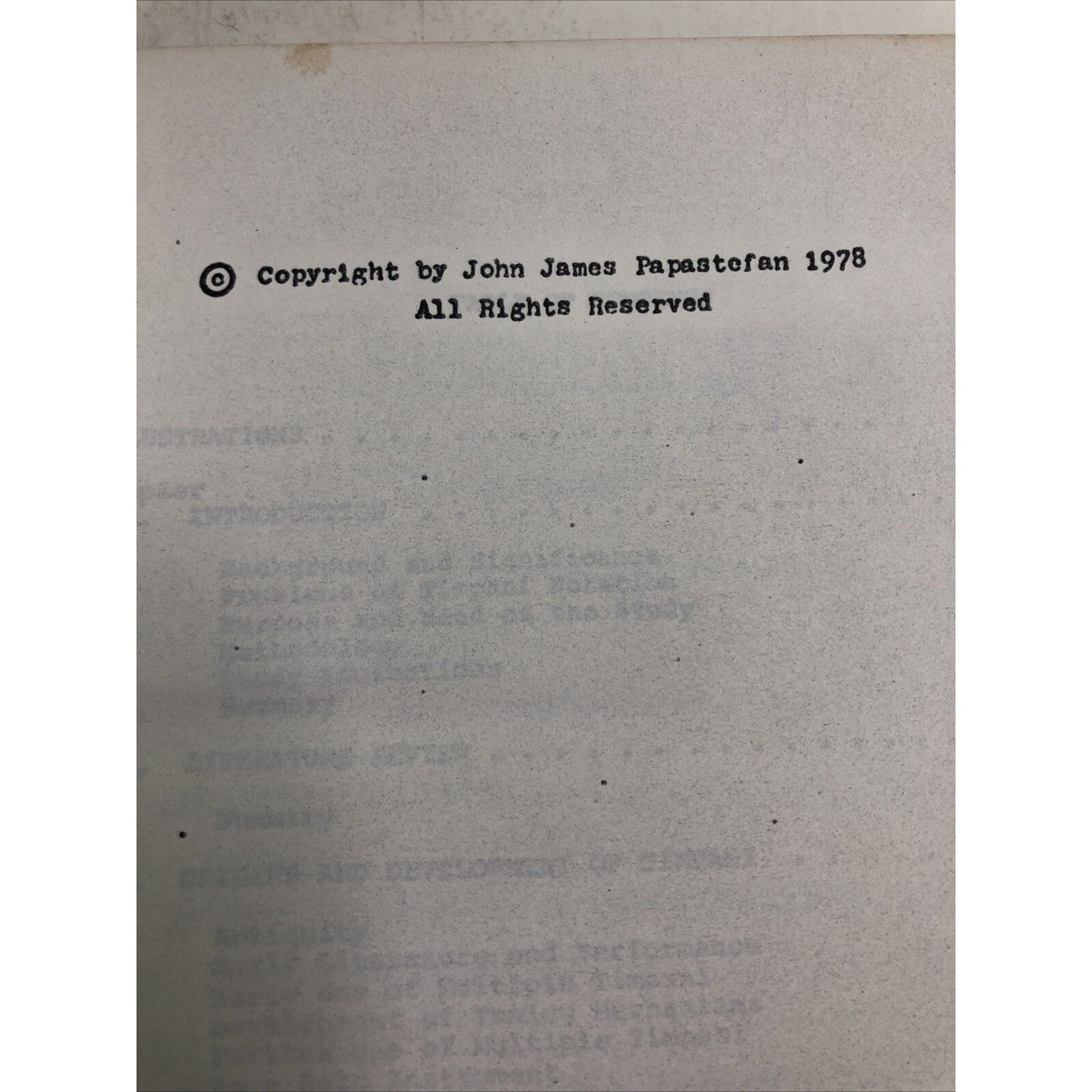 SIGNED Timpani Scoring Techniques In The Twentieth Century John James Papastefan