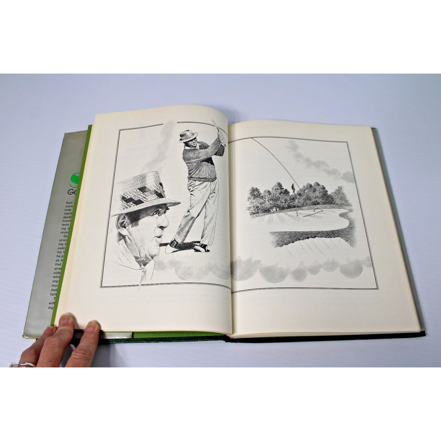1978 Sam Snead- Golf Begins At Forty Instructional Book First Edition HC/ DJ VG+