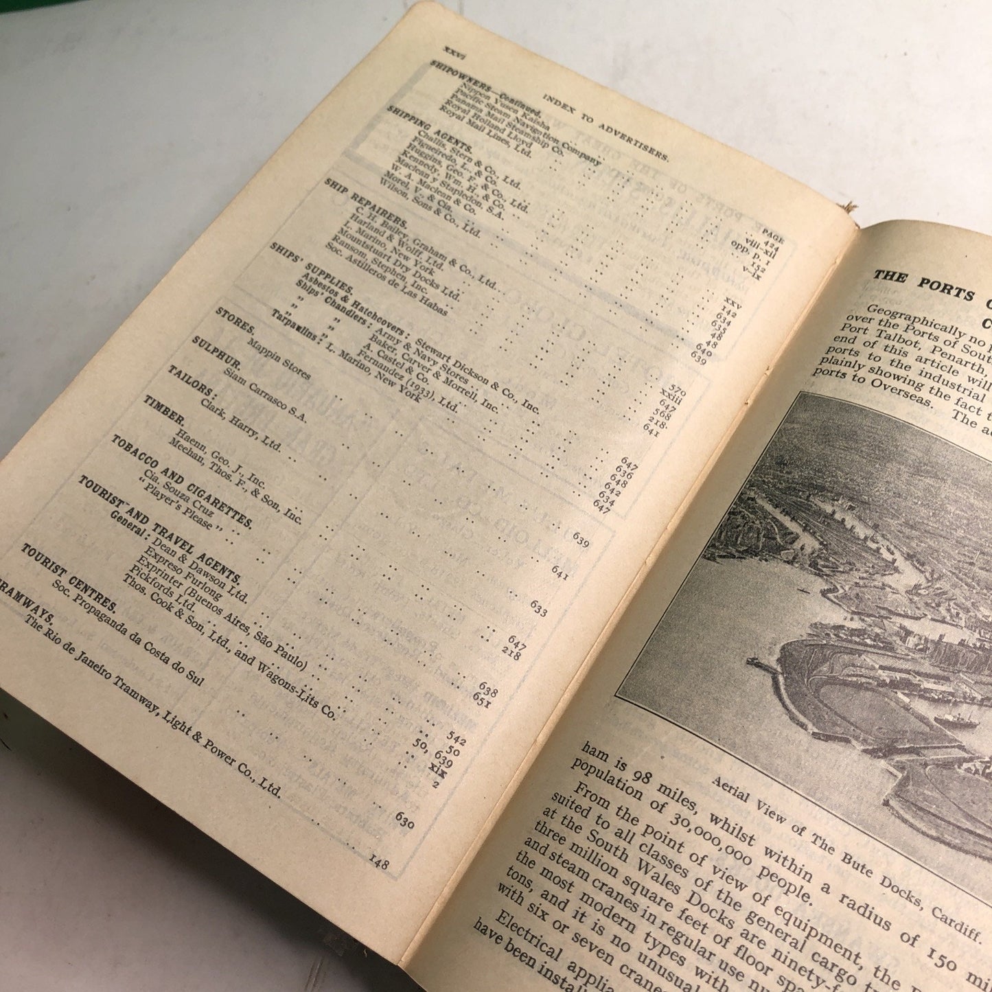 South American Handbook Guide 1935 Royal Mail Lines Maps Ads Mexico Cuba Brazil