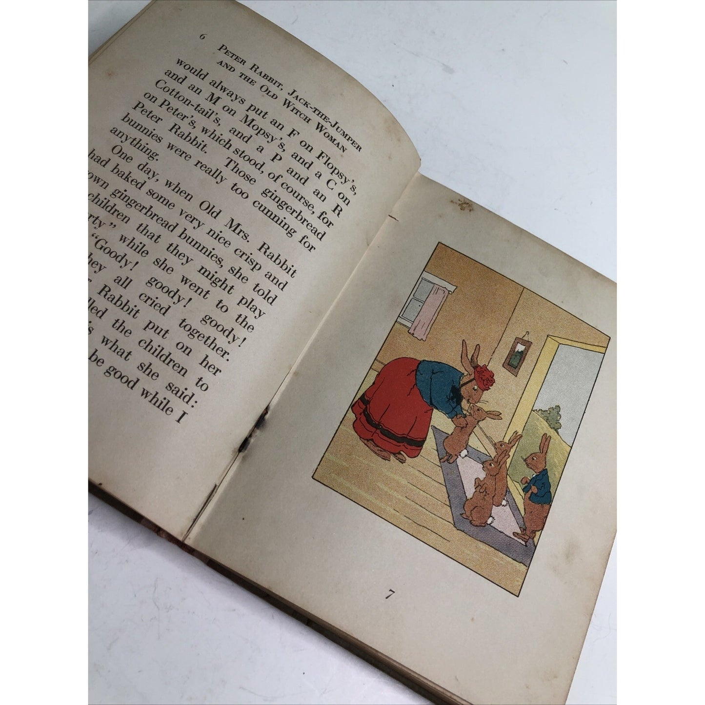 PETER RABBIT Jack The Jumper & The Old Witch Woman 1923 Linda Stevens Almond