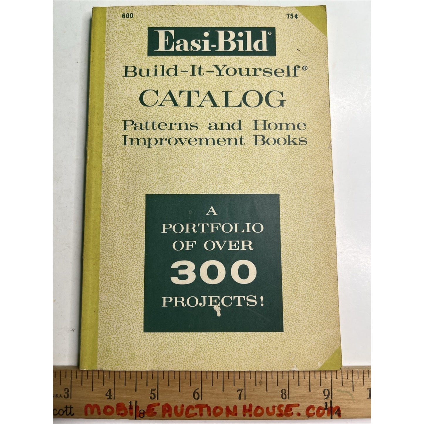 1968 3rd Printing Easi-Bild Build-It-Yourself Patterns Home Improvement Book 600