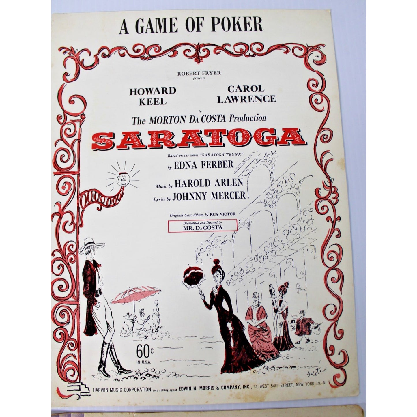 4 Pc. Vintage Sheet Music by Johnny Mercer & Harold Arlen