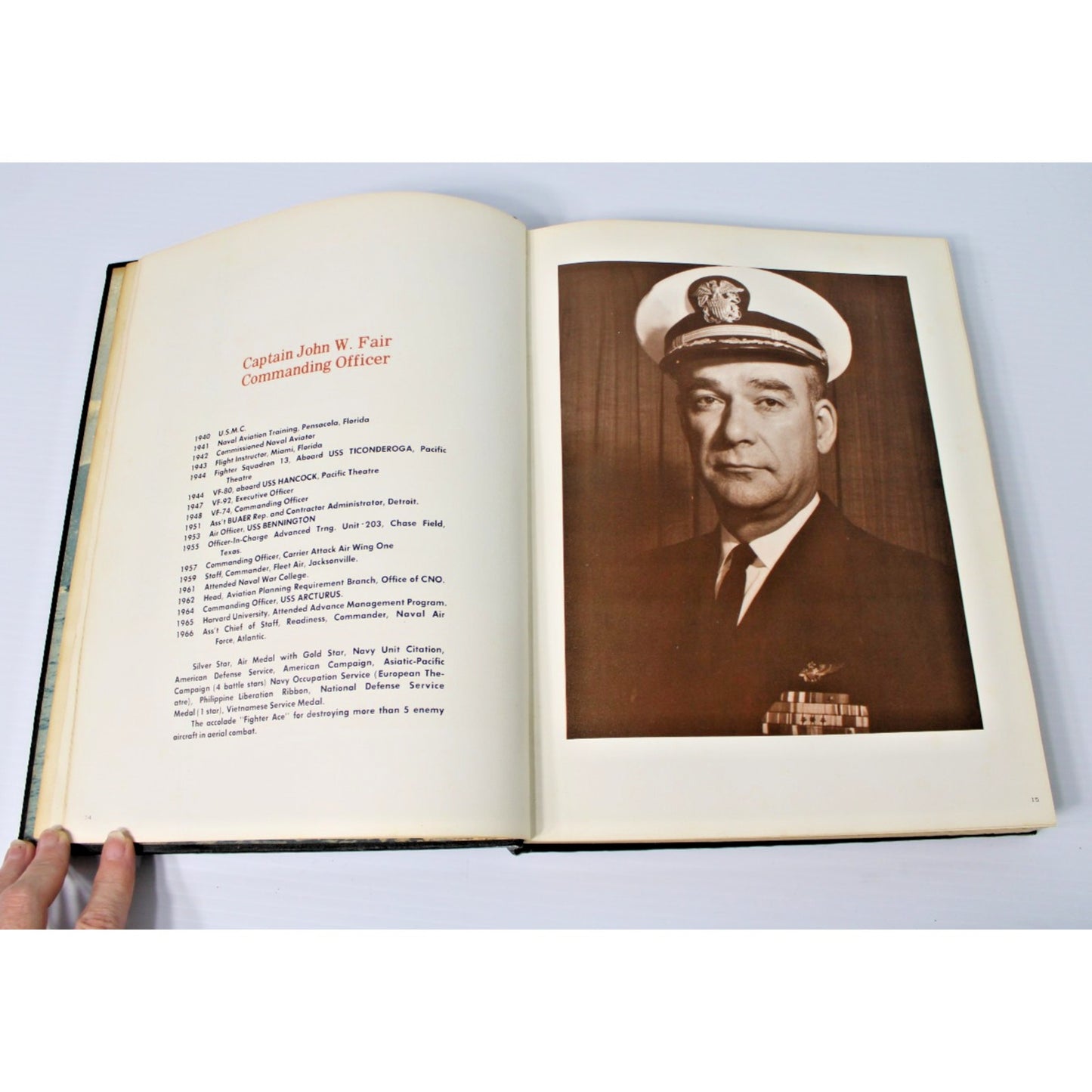 1966 USS Intrepid CSV-11 Cruisebook- Vietnam, Gulf of Tonkin CVW-10 Operations