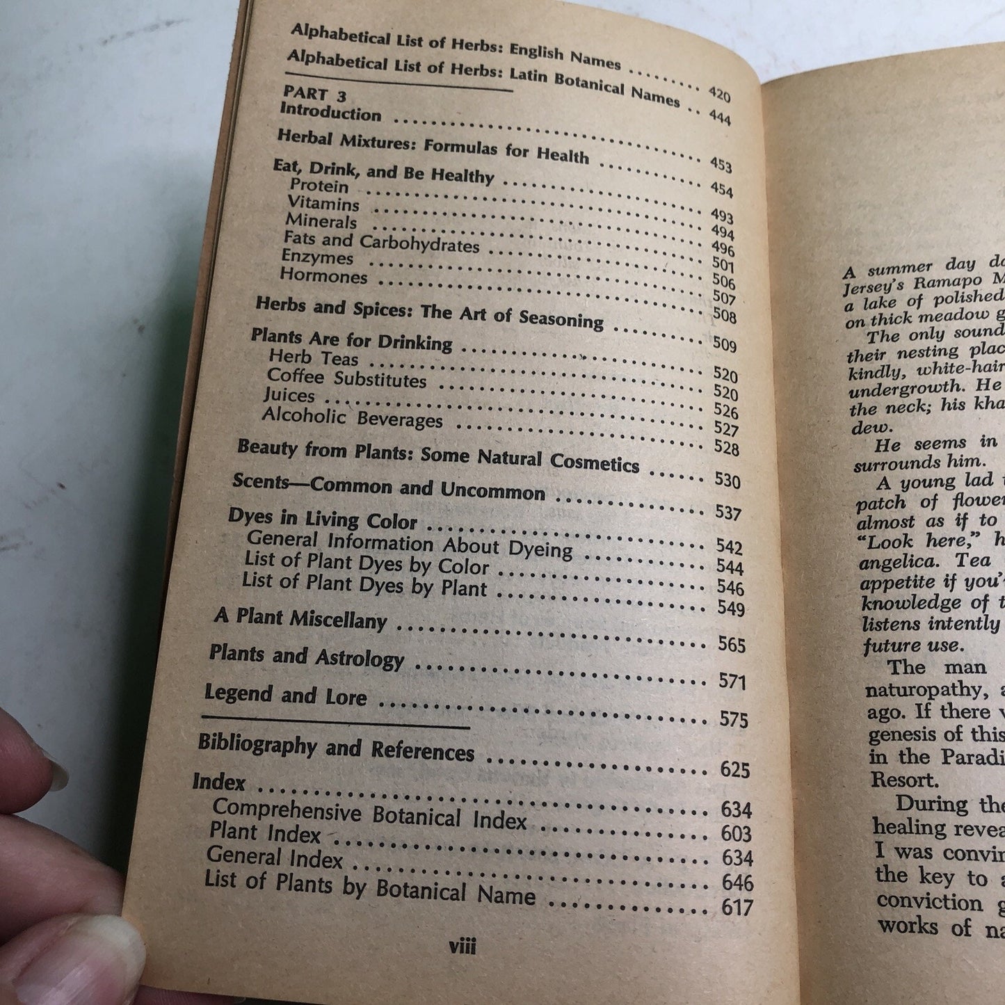 The Herb Book by John Lust 1974 Paperback Illustrated