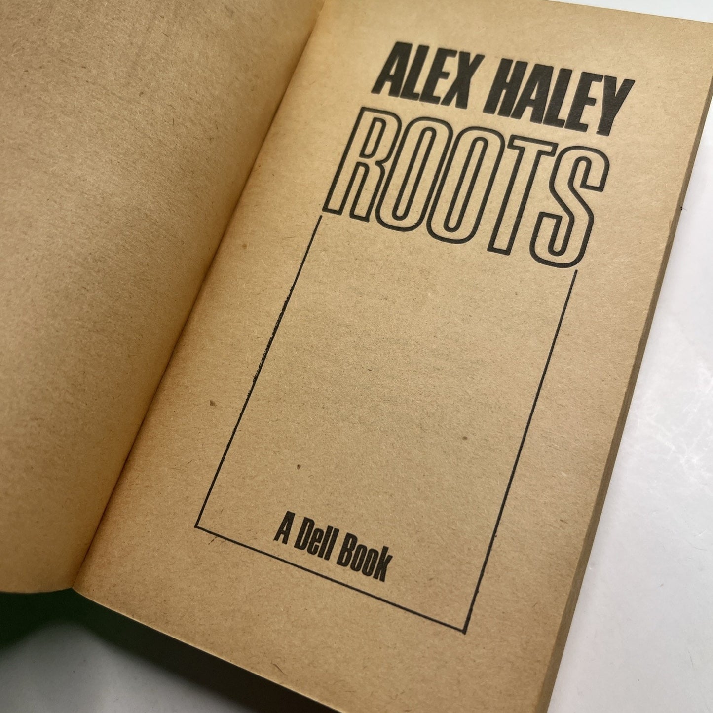ROOTS by Alex Haley 1977 1st Dell Printing Paperback