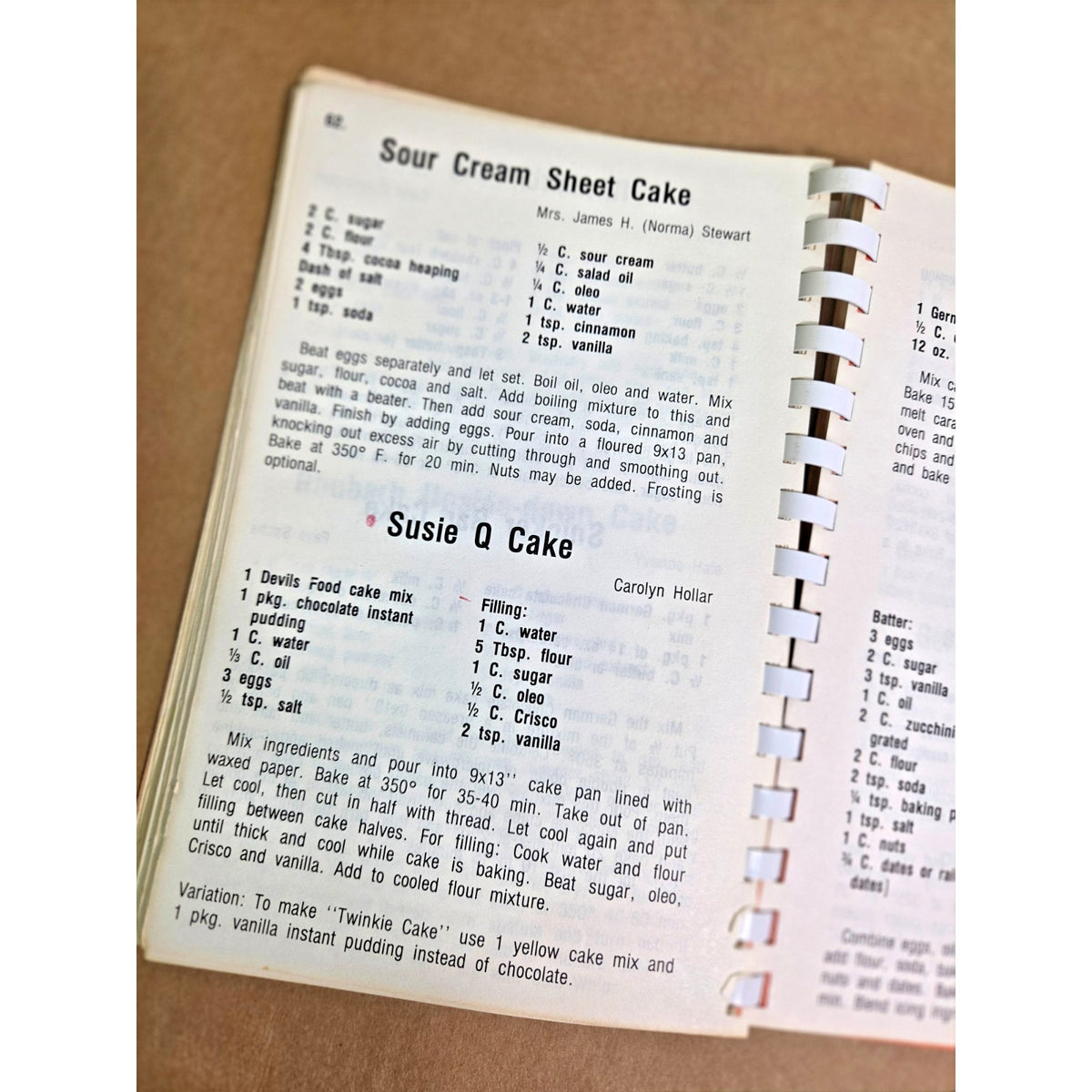 Vintage Oelwein Iowa Centennial Cook Book 1885-1985 Presbyterian Church History