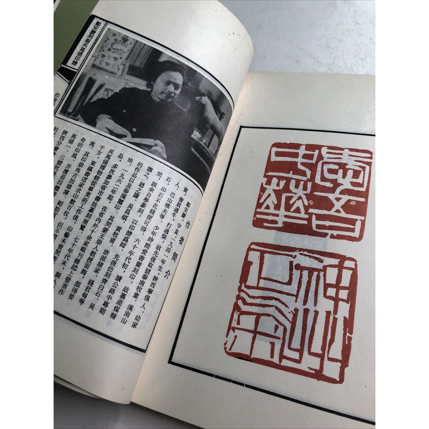 Zheng Anqing (Author) Seal Cutting Seals Of Qin Terra-Cotta Warriors & Horses