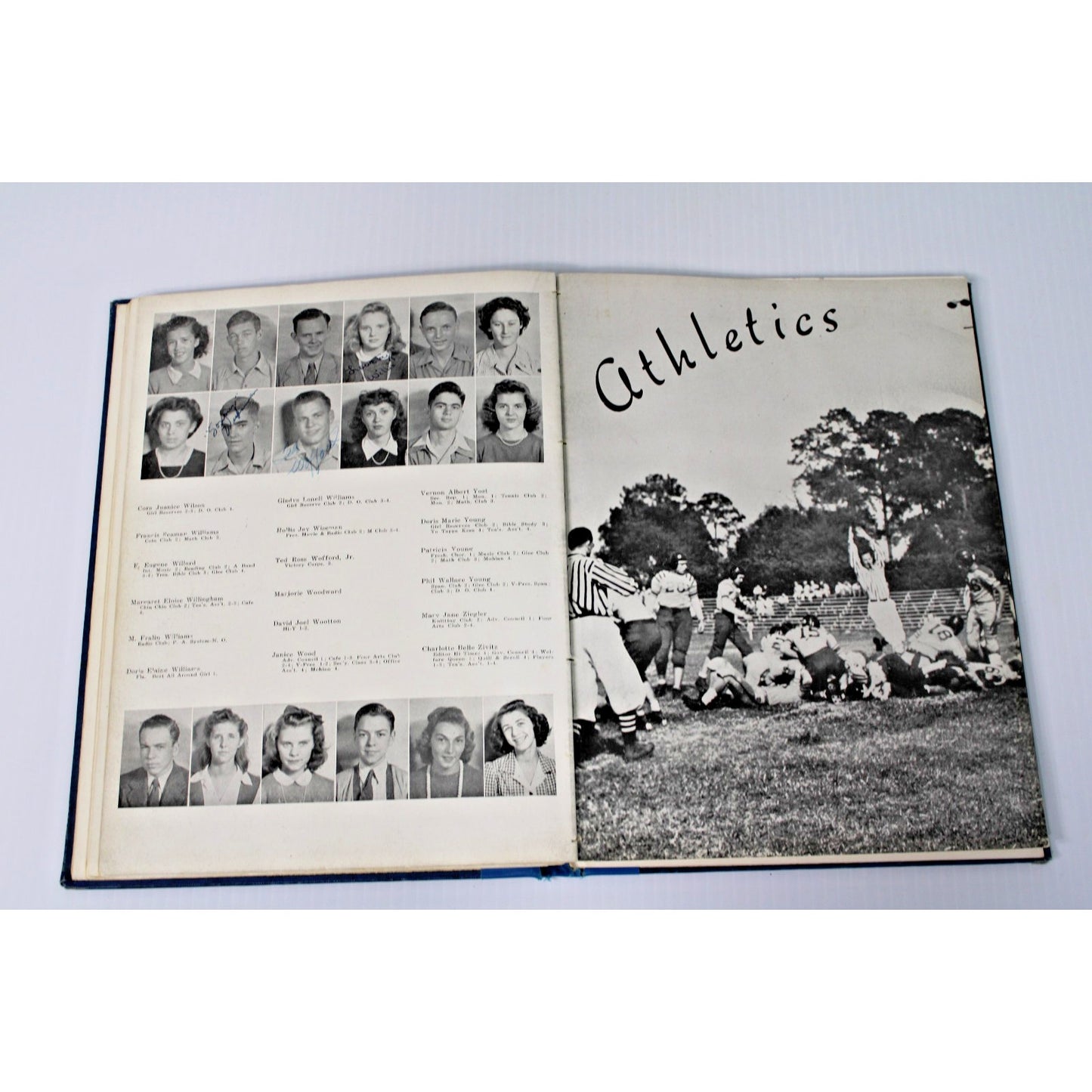1944 Mohian Murphy High School Yearbook Mobile AL Alabama- WWII Era