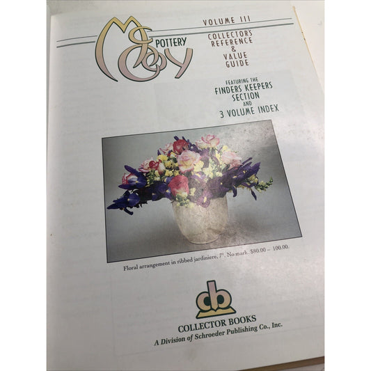 McCoy Pottery Volume III Collector's Reference & Value Guide Hanson Nissen 2002