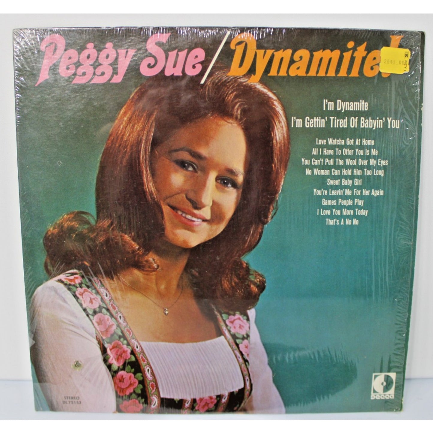 Peggy Sue- Dynamite! 1969 Decca DL 75153 Country, Loretta Lynn, Crystal Gayle
