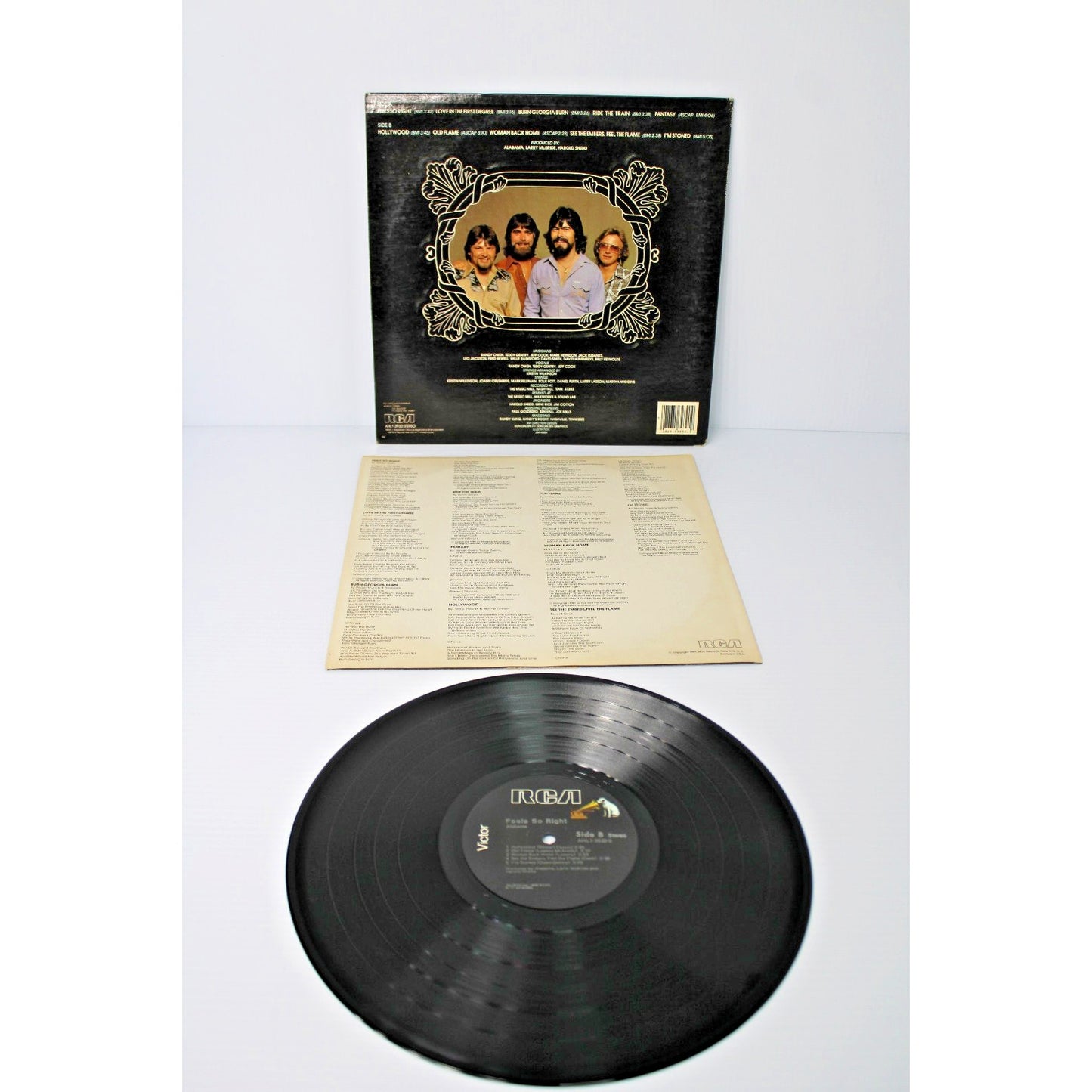 Alabama- Feels So Right, 1981 RCA AHL-3930 #1 Country Album, 80s Crossover