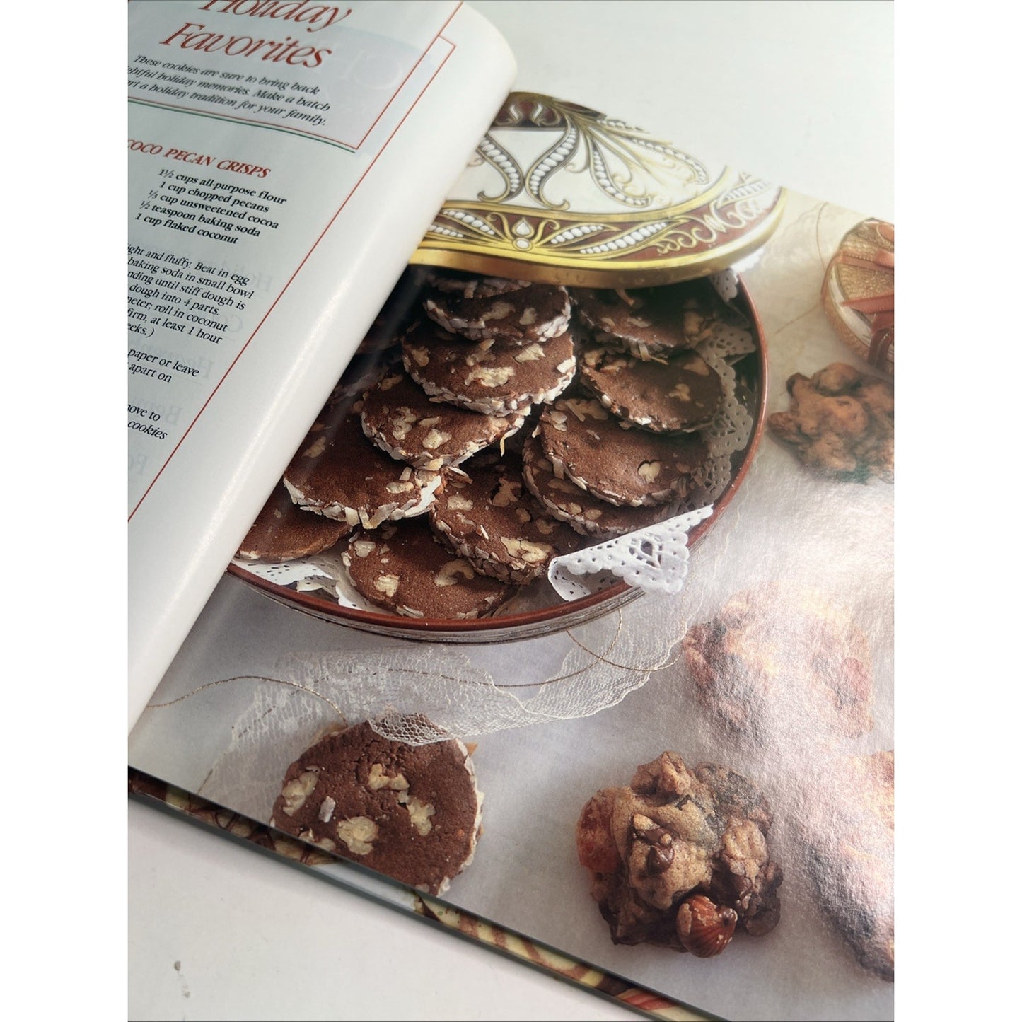 1995 Christmas Cookies From Your Favorite Brand Names Hersheys Duncan Hines