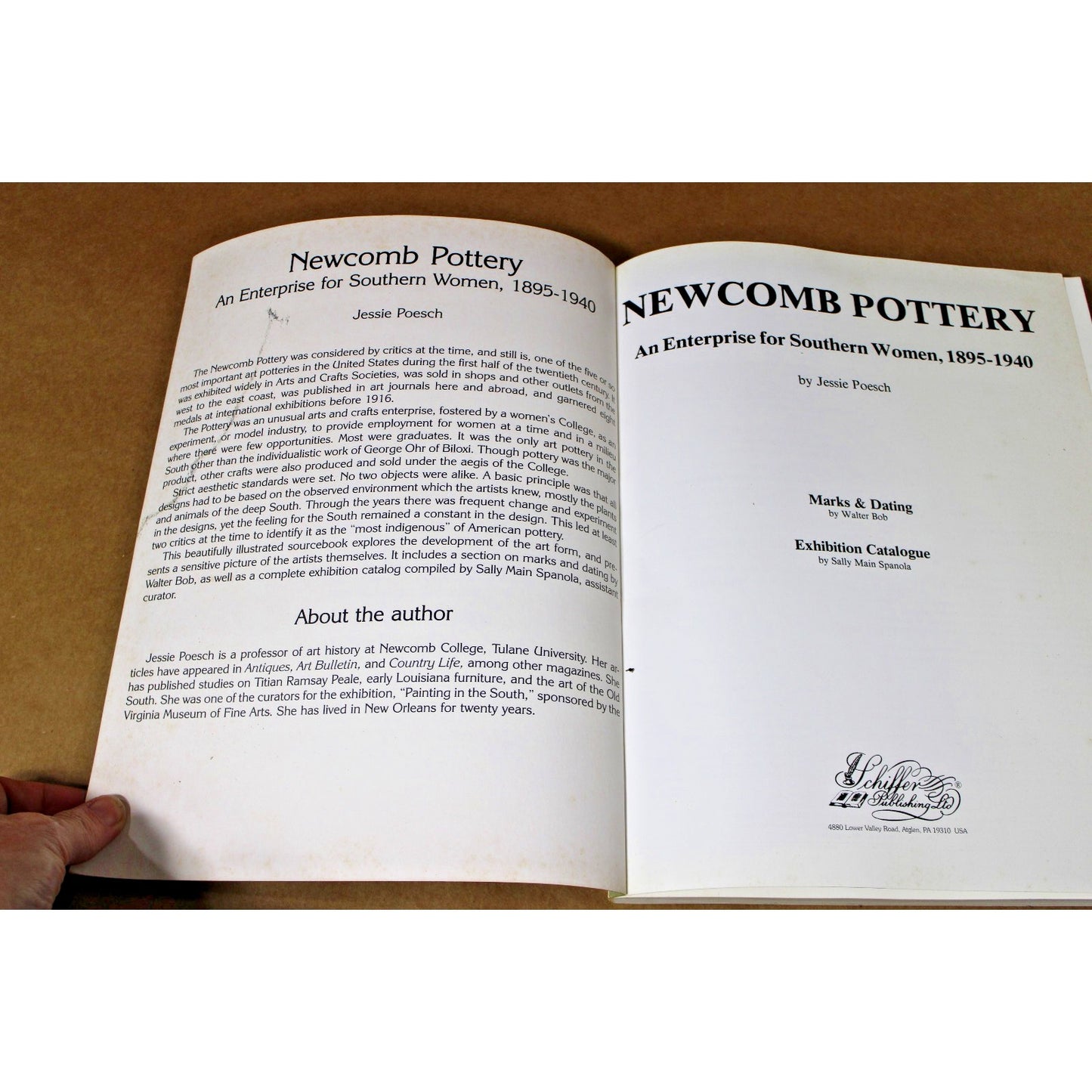 Newcomb Pottery: An Enterprise for Southern Women, 1895-1940 by Jessie Poesch