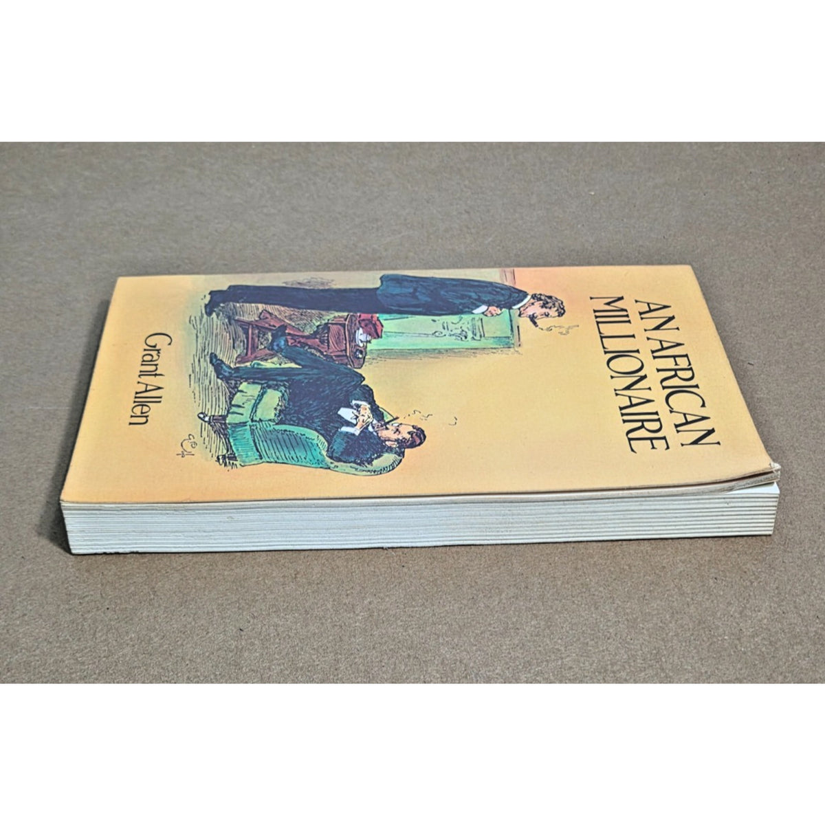 An African Millionaire by Grant Allen - 1980 Dover Mystery Edition Illustrated