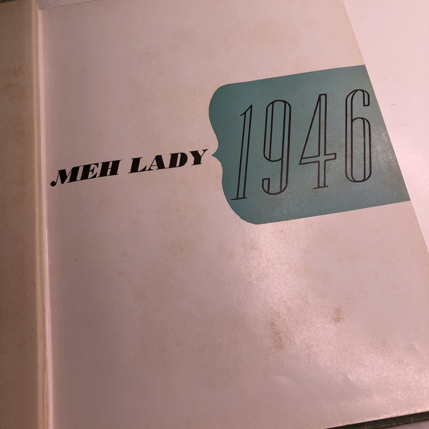 1945 MEH LADY YEARBOOK Mississippi State College For Women MSCW Columbus MS