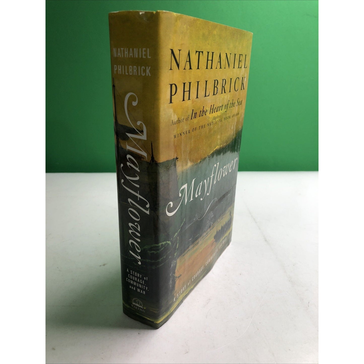 Mayflower Hardcover Book Pilgrims New World by Nathaniel Philbrick 2006 DJ