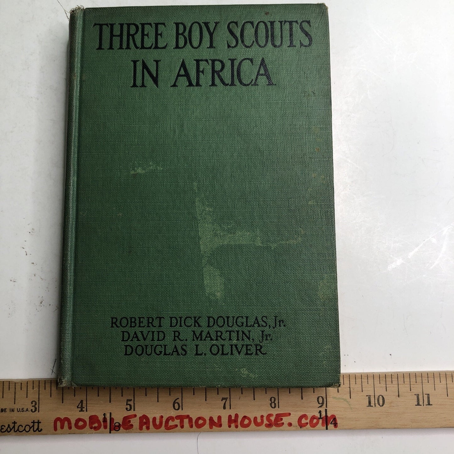 THREE BOY SCOUTS IN AFRICA 1928 On Safari With MARTIN JOHNSON HC Illustrated