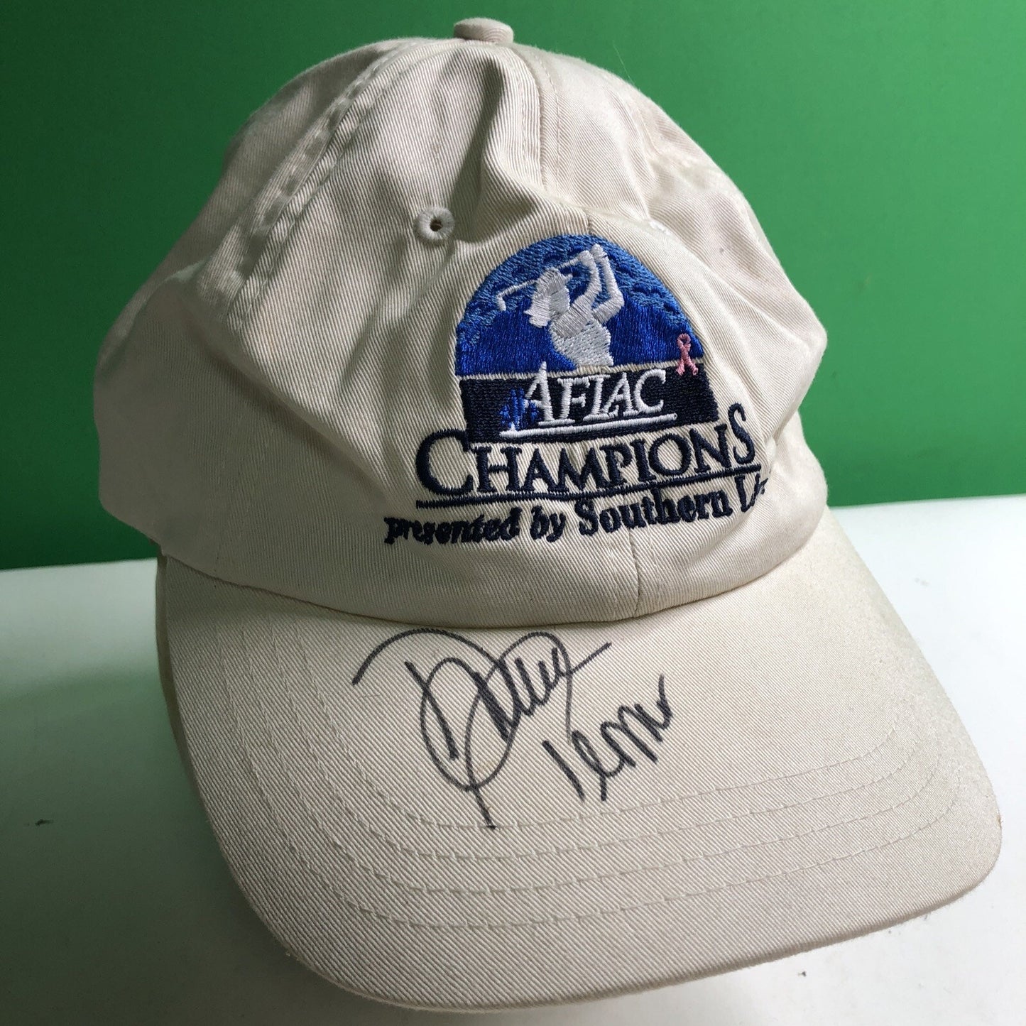 Autographed By Player Cap GOLF AFLAC Champions Southern Living Mobile AL