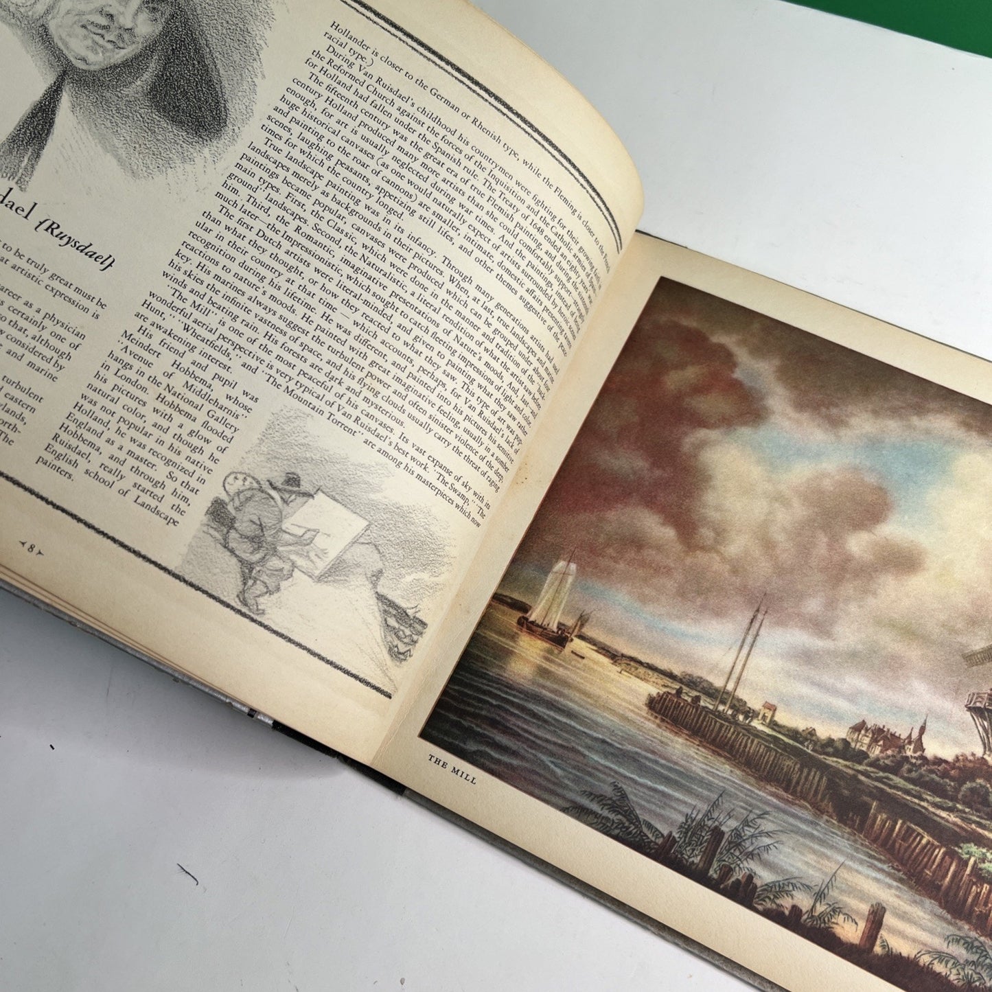 Famous Paintings and Their Stories w/Illustrations Notes Marie Schubert 1934