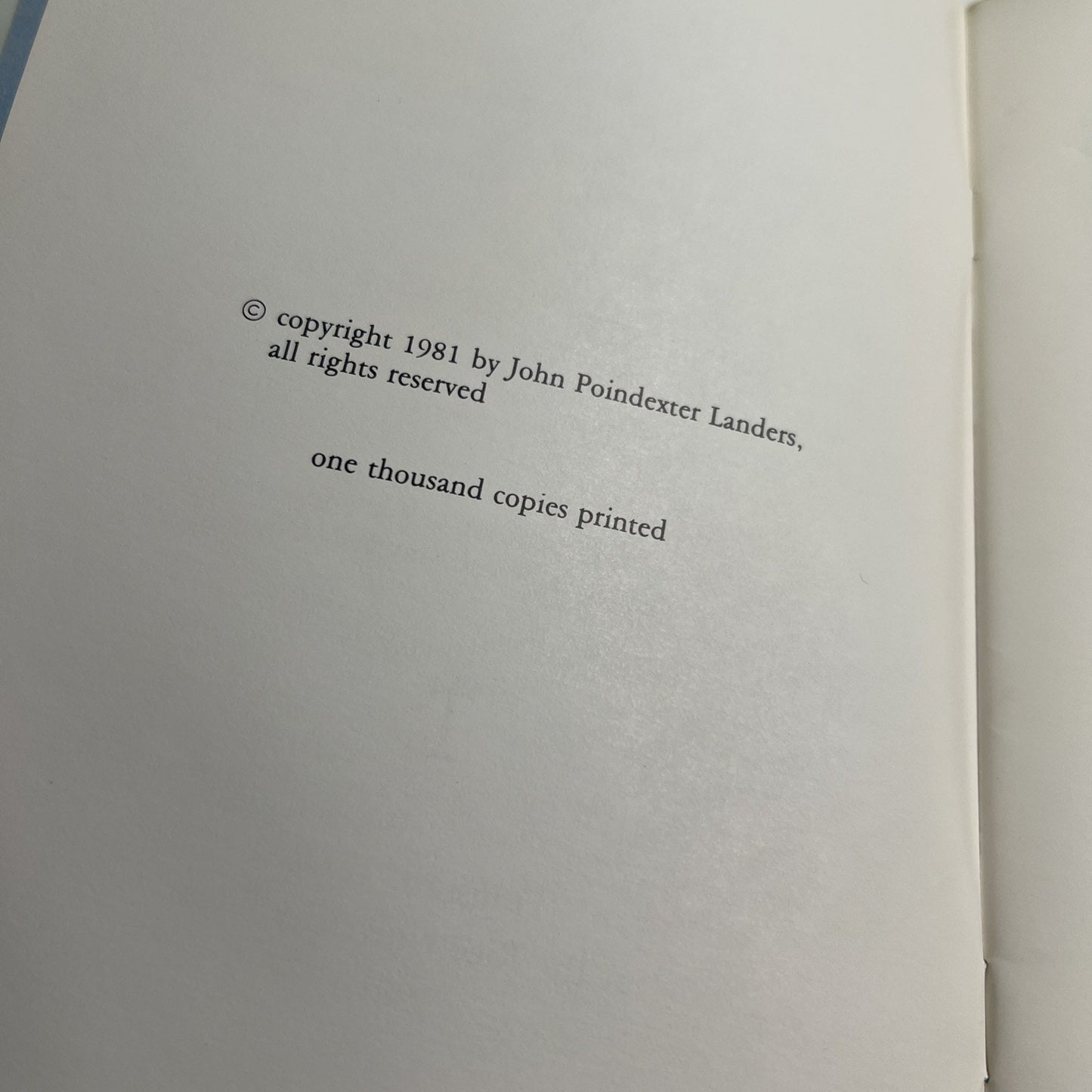 1981 GOTHIC FURNITURE by John Poindexter Landers LE 1000 Copies Texas