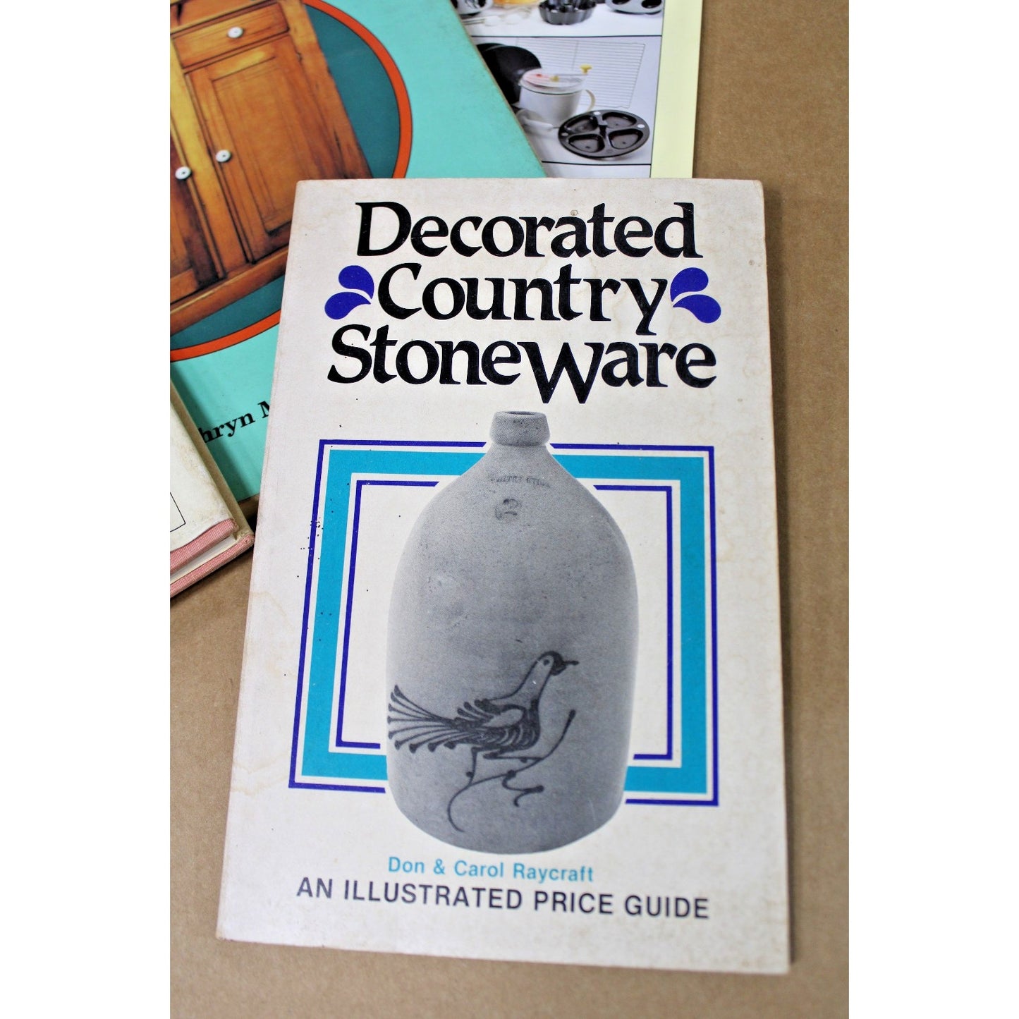 Lot of 4 Antiques Identification and Pricing Guides, Stoneware, China, Furniture