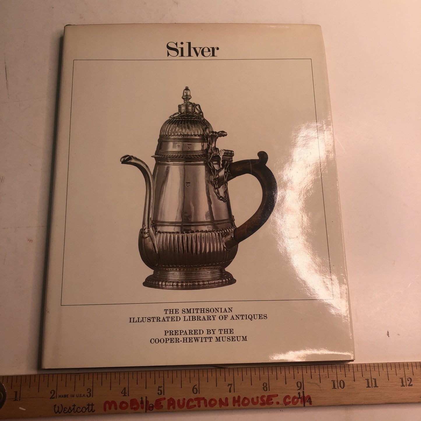 SILVER Smithsonian Illustrated Library Of Antiques Jessie McNab 1981 HC DJ