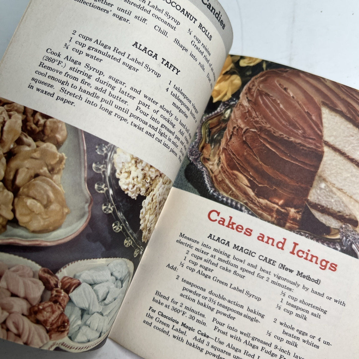1949 Alaga Syrup Recipe Booklet Alabama Georgia Company History AL GA Montgomery