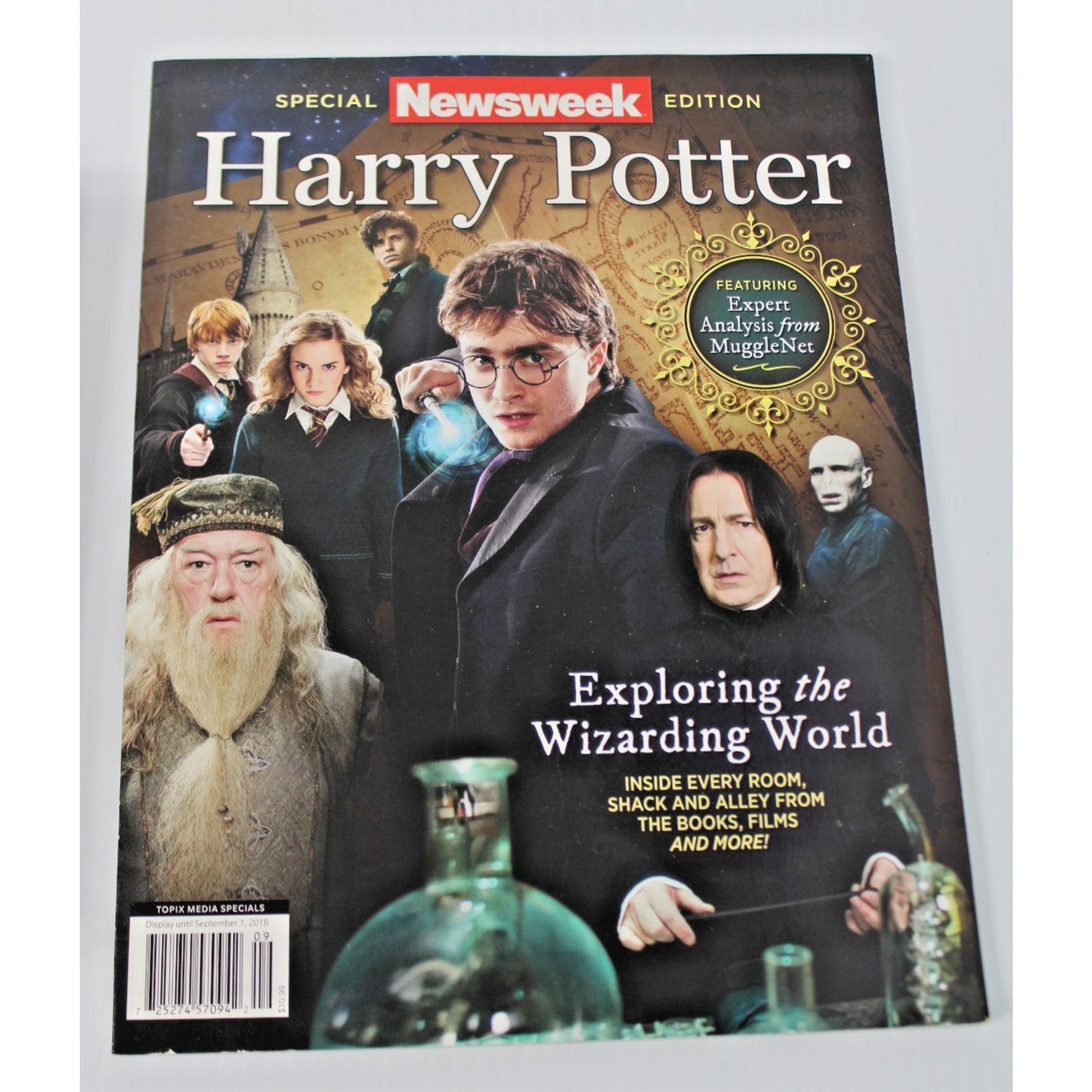Harry Potter & The Prisoner of Azkaban- Rowling, 2001 Paperback + Bonus Magazine
