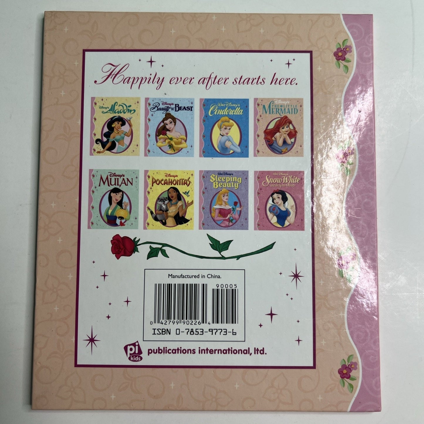 Walt Disney’s Classic (2003) The Little Mermaid Children's Book Hardcover