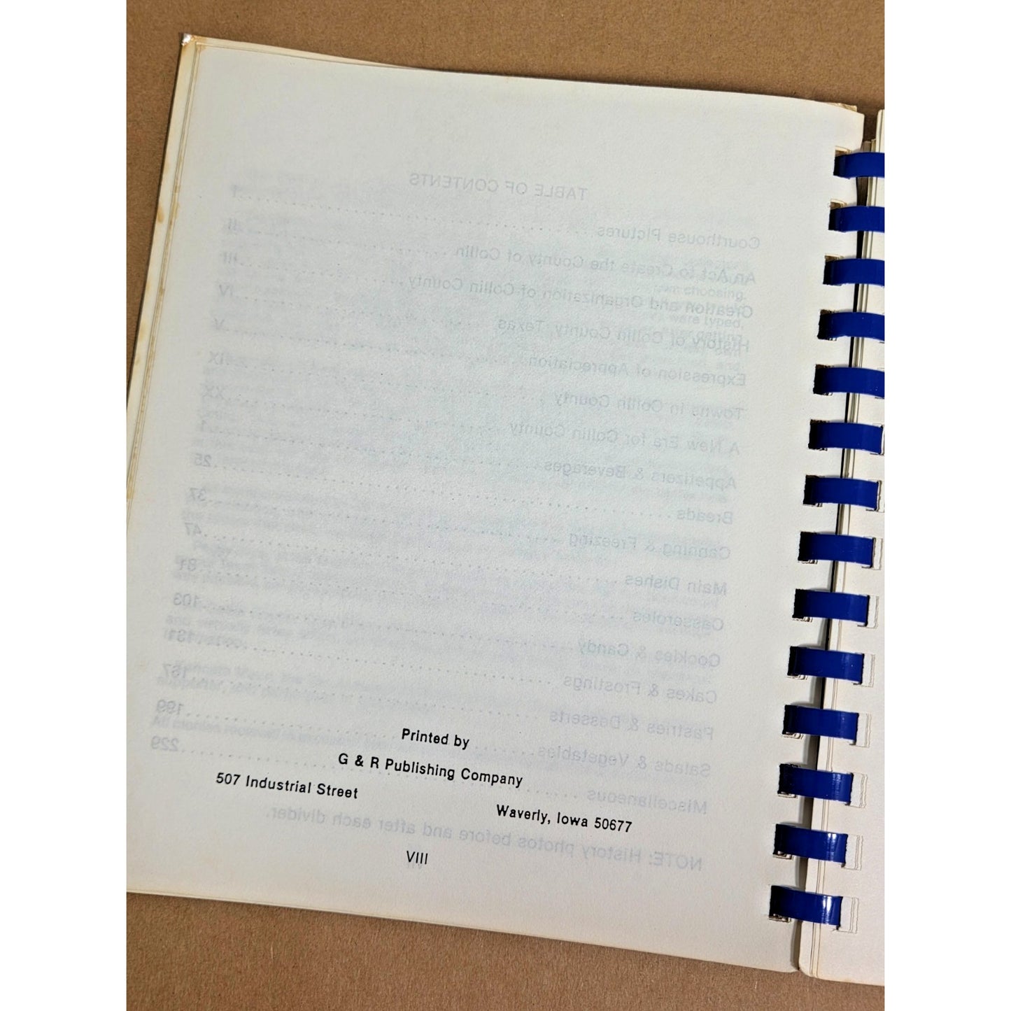 1986 Collin County Texas Sesquicentennial Courthouse Cookbook - Vintage Texana