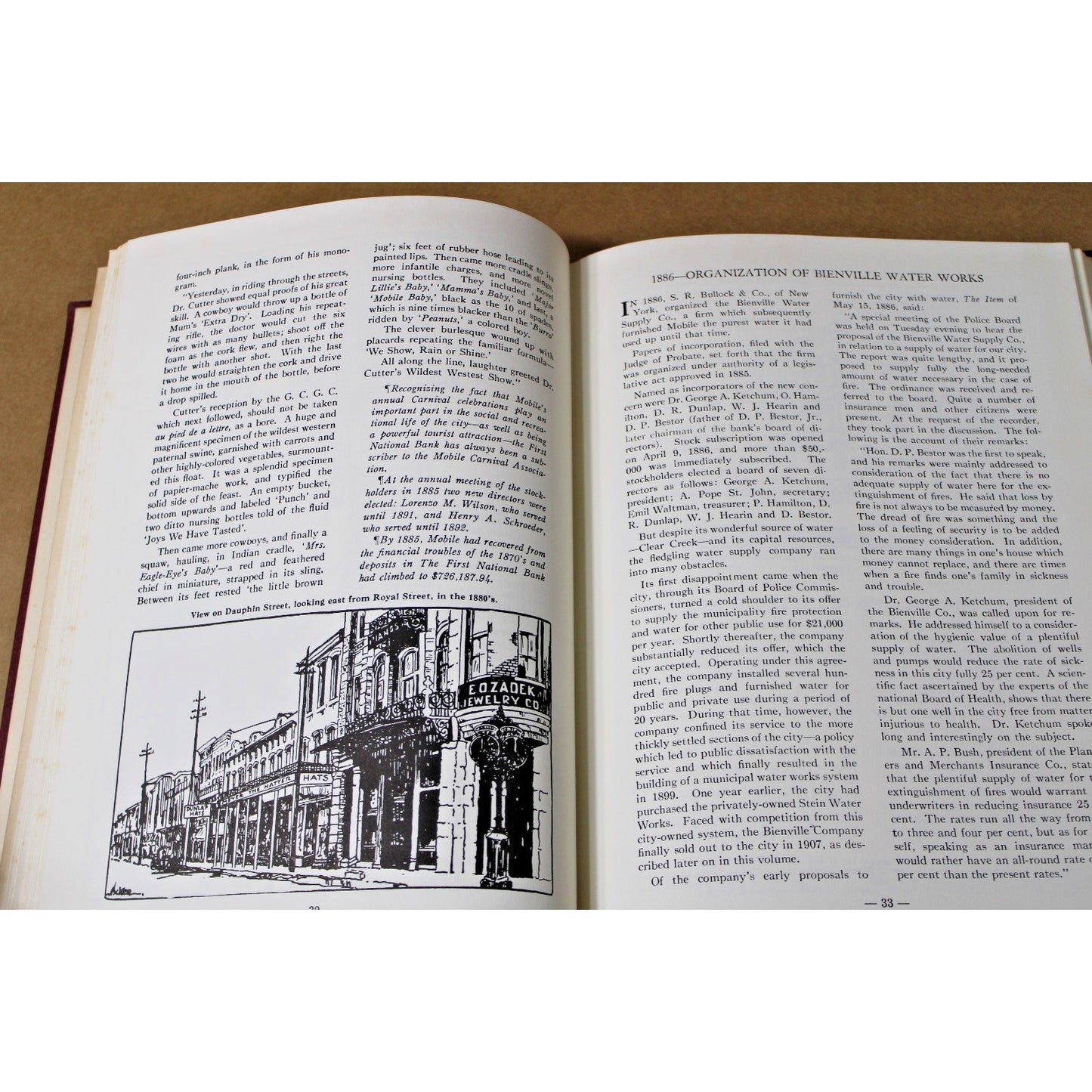 Highlights of 100 Years in Mobile 1865-1965 Alabama, Marian Acker First National