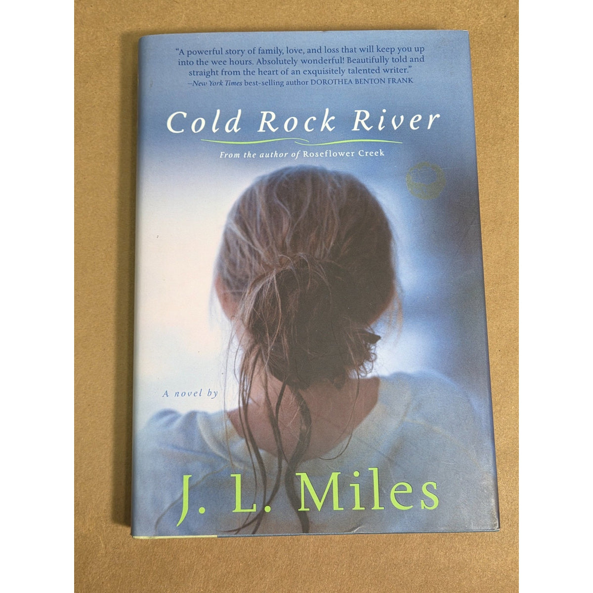 Signed 1st Edition: Cold Rock River by J. L. Miles - Hardcover w/ DJ + Ephemera