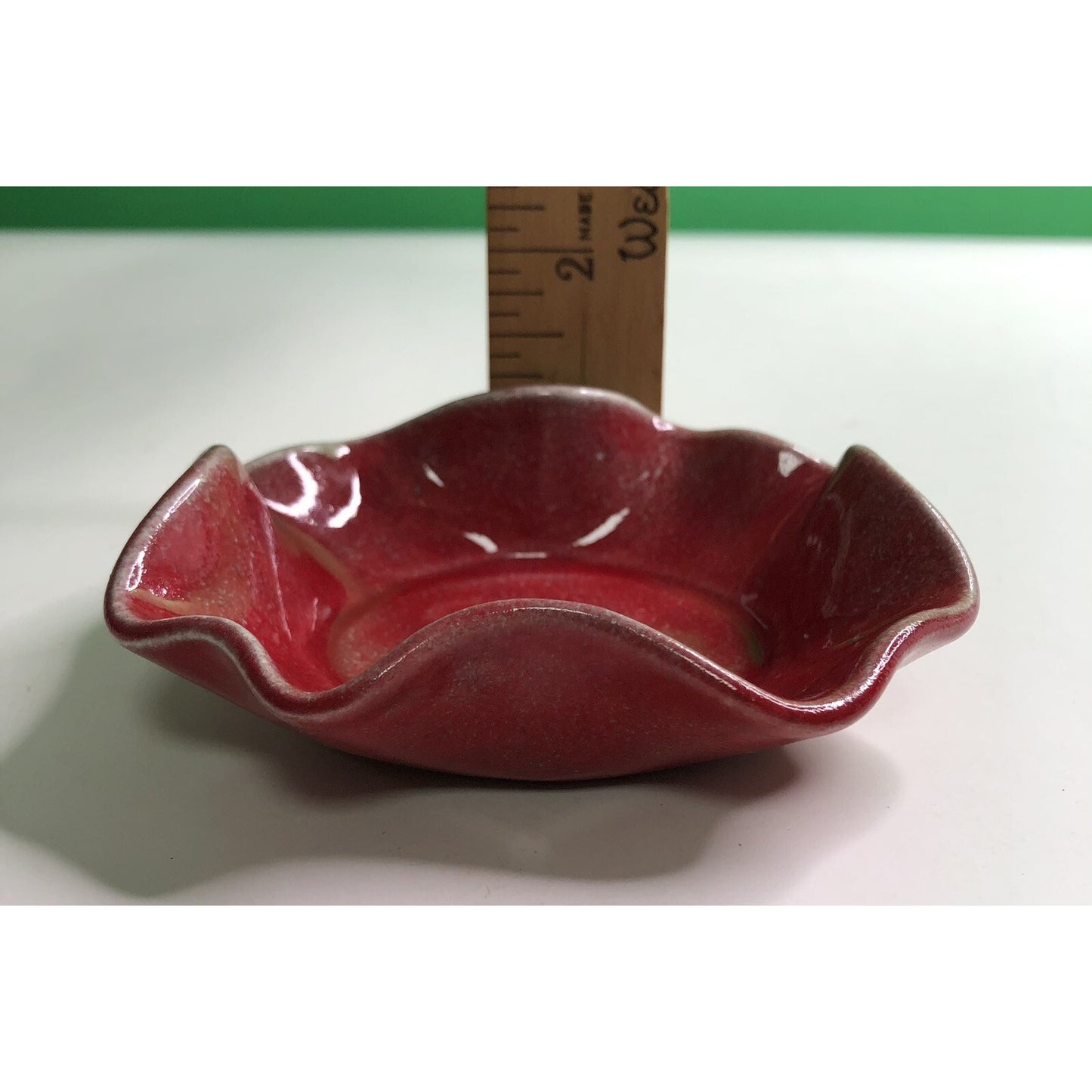 1960 Pinewood Pottery ASH or TRINKET TRAY By EDITH HARWELL Fairhope AL Alabama