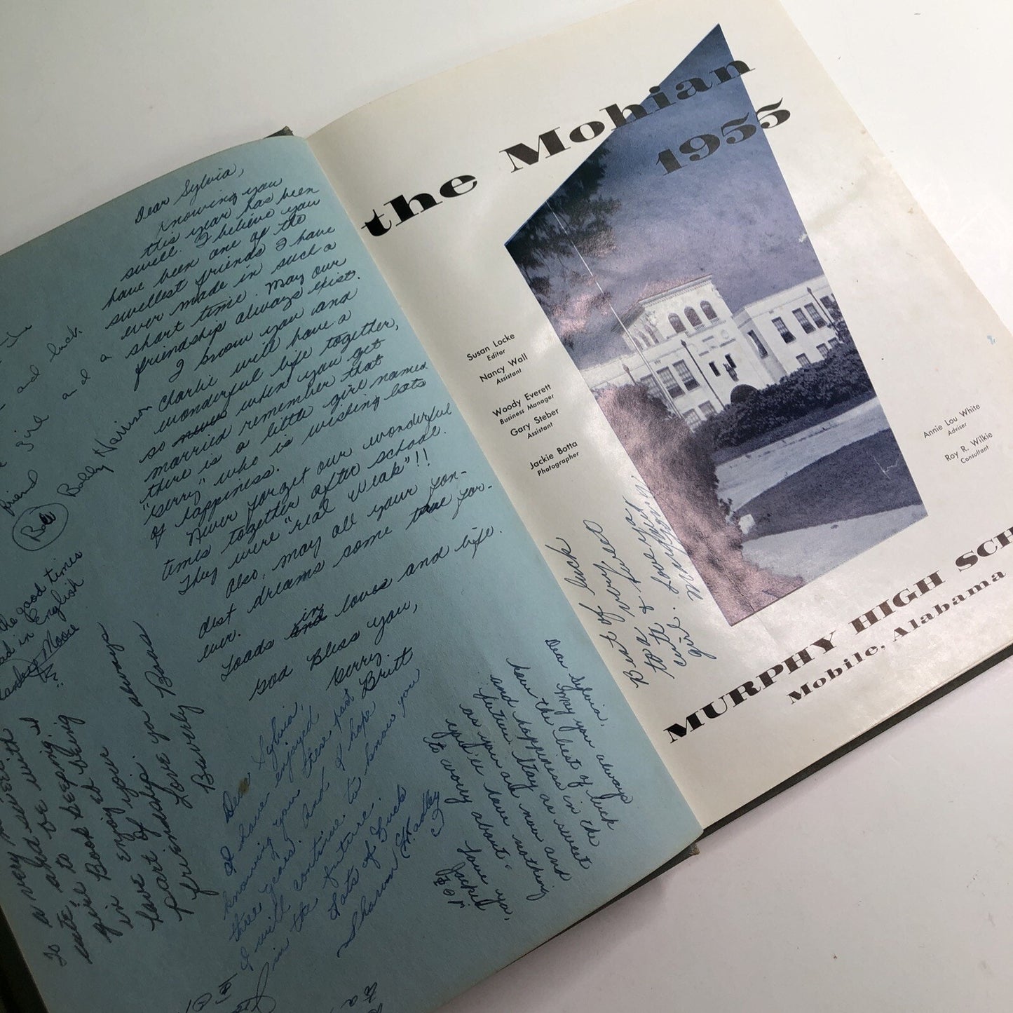 1955 Mohian Murphy High School Yearbook Mobile Alabama AL