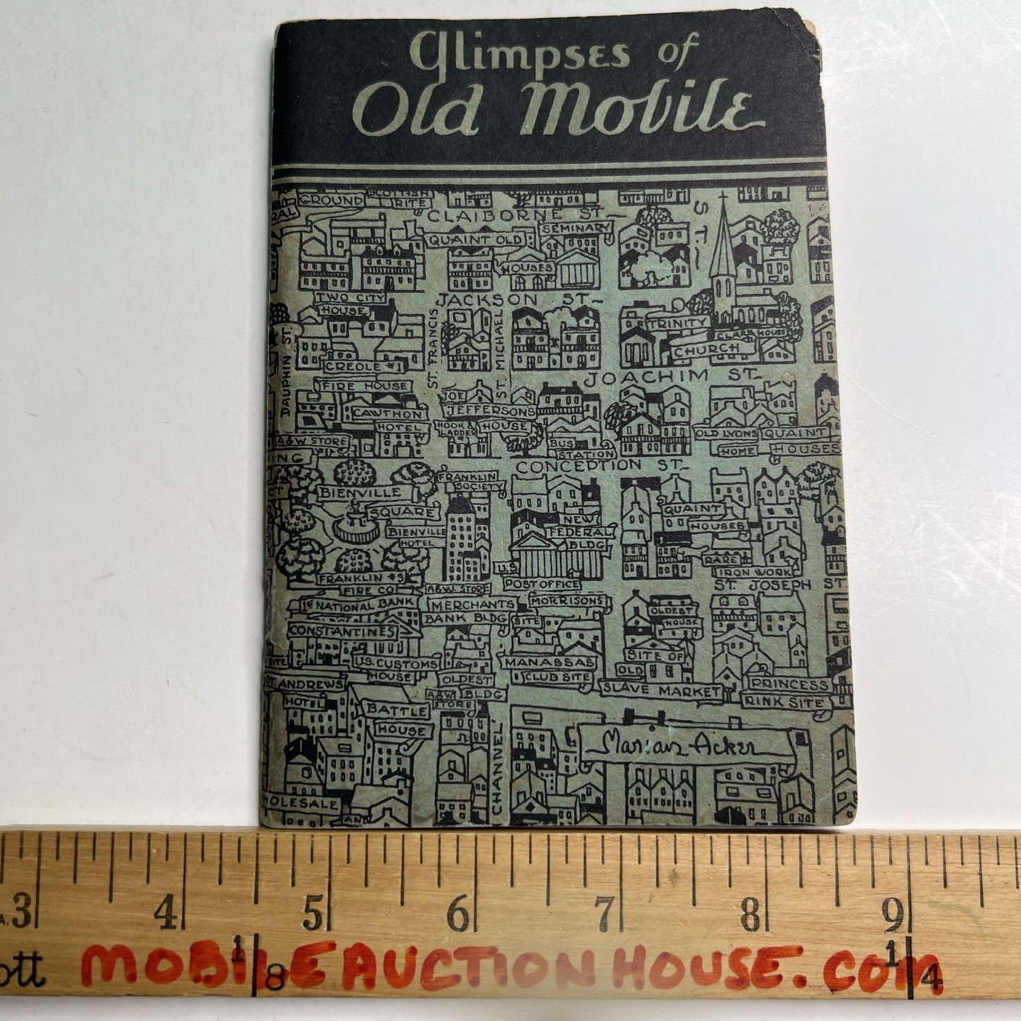 Glimpses of Old Mobile by Marian Acker Macphenson Vintage 1976 Paperback