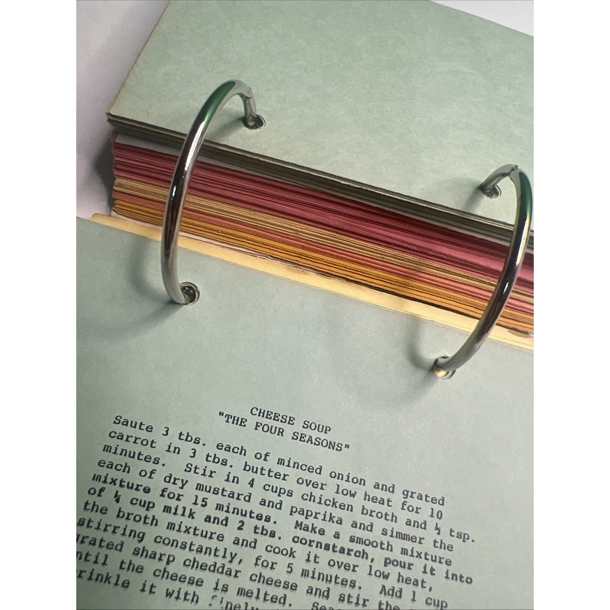 Unique Vintage Cookbook Make A Meal With Gardere & Wynne Ring Bound Illustrated