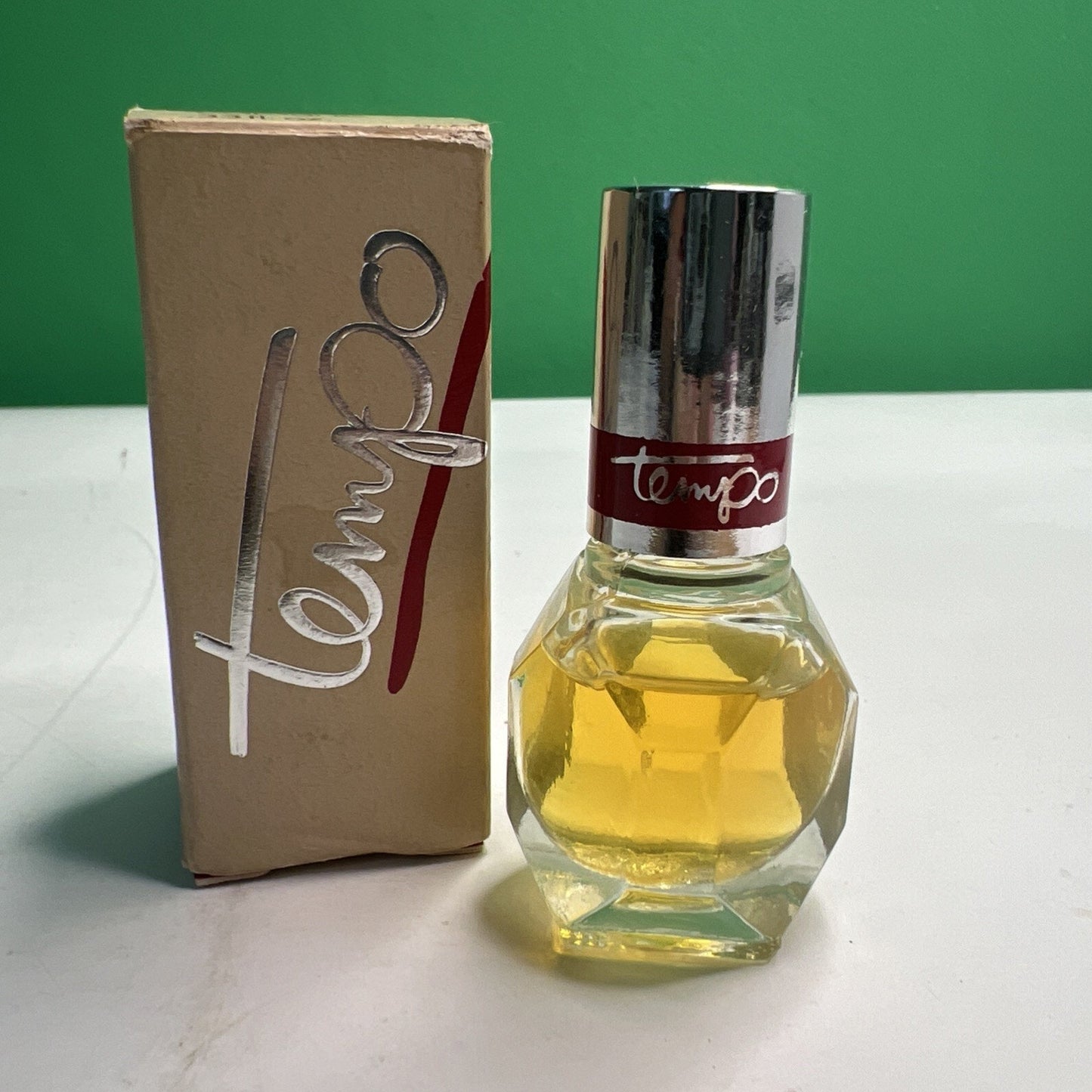 Vintage Avon "TEMPO" Ultra Cologne FULL .33 oz. NEW IN BOX NOS