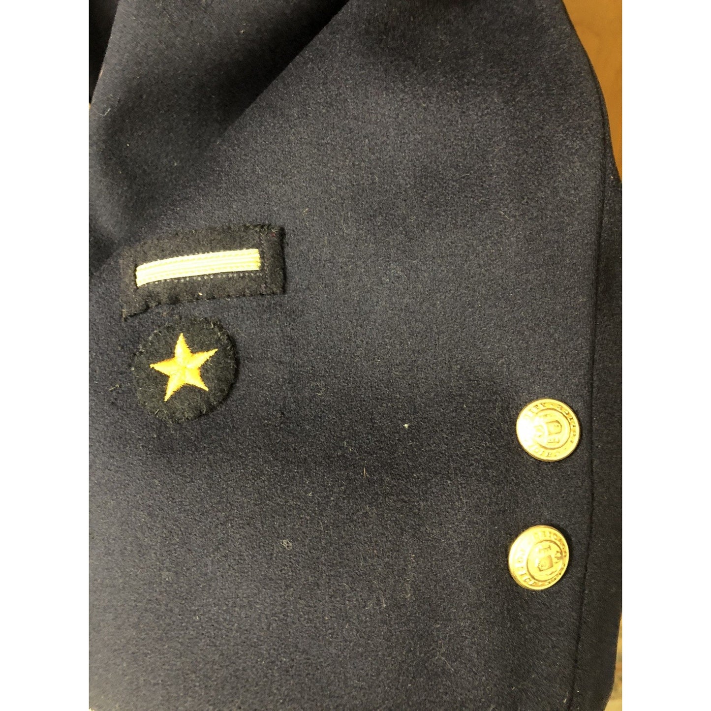 Vintage Chicago Police Coat Wool Double Breasted A.G. Meier & Co Uniform w/pants