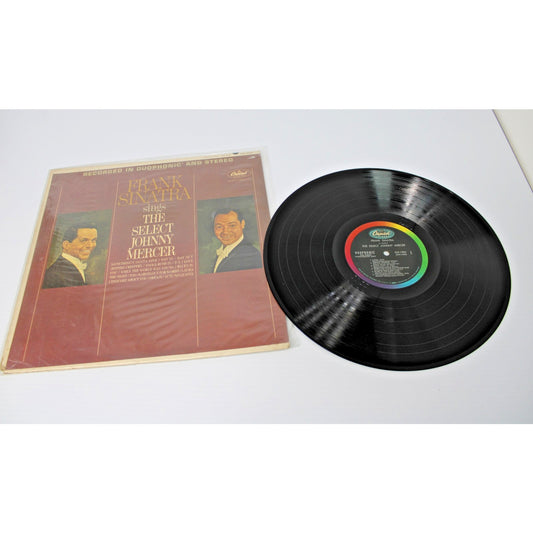 VTG Frank Sinatra Sings the Select Johnny Mercer LP, Capitol Jazz 1960, DW 1984