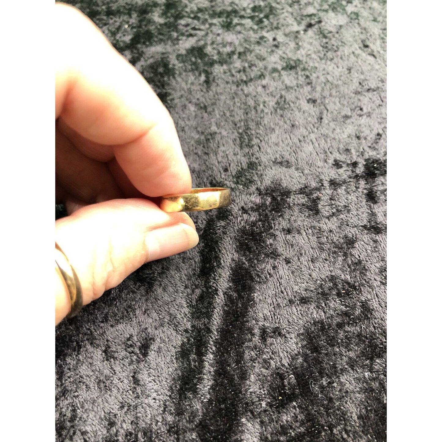 Vintage Yellow Gold Band 3 Grams Size 5.5