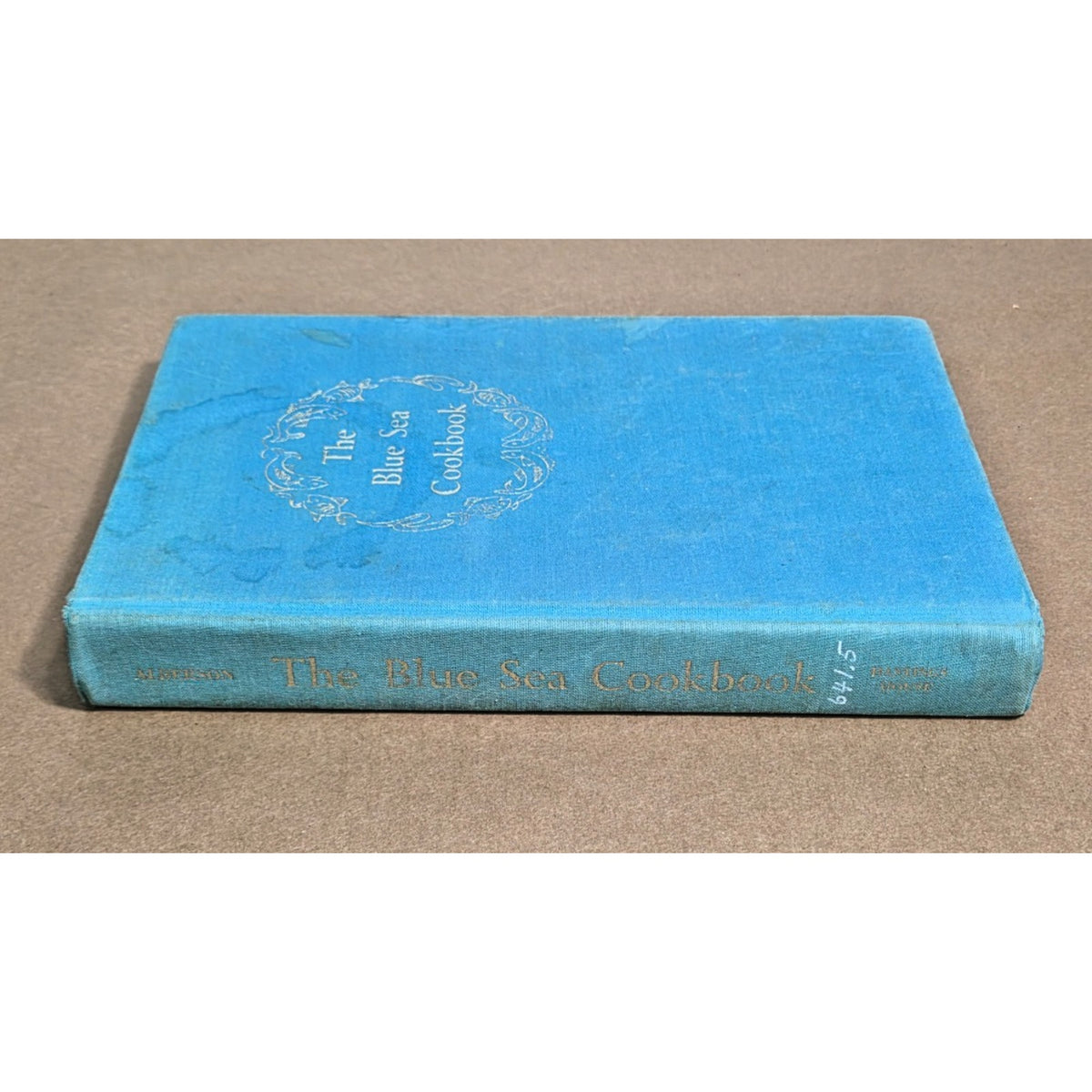 Rare Signed 1968 The Blue Sea Cookbook- Sarah D. Alberson 1st Ed. Enterprise AL