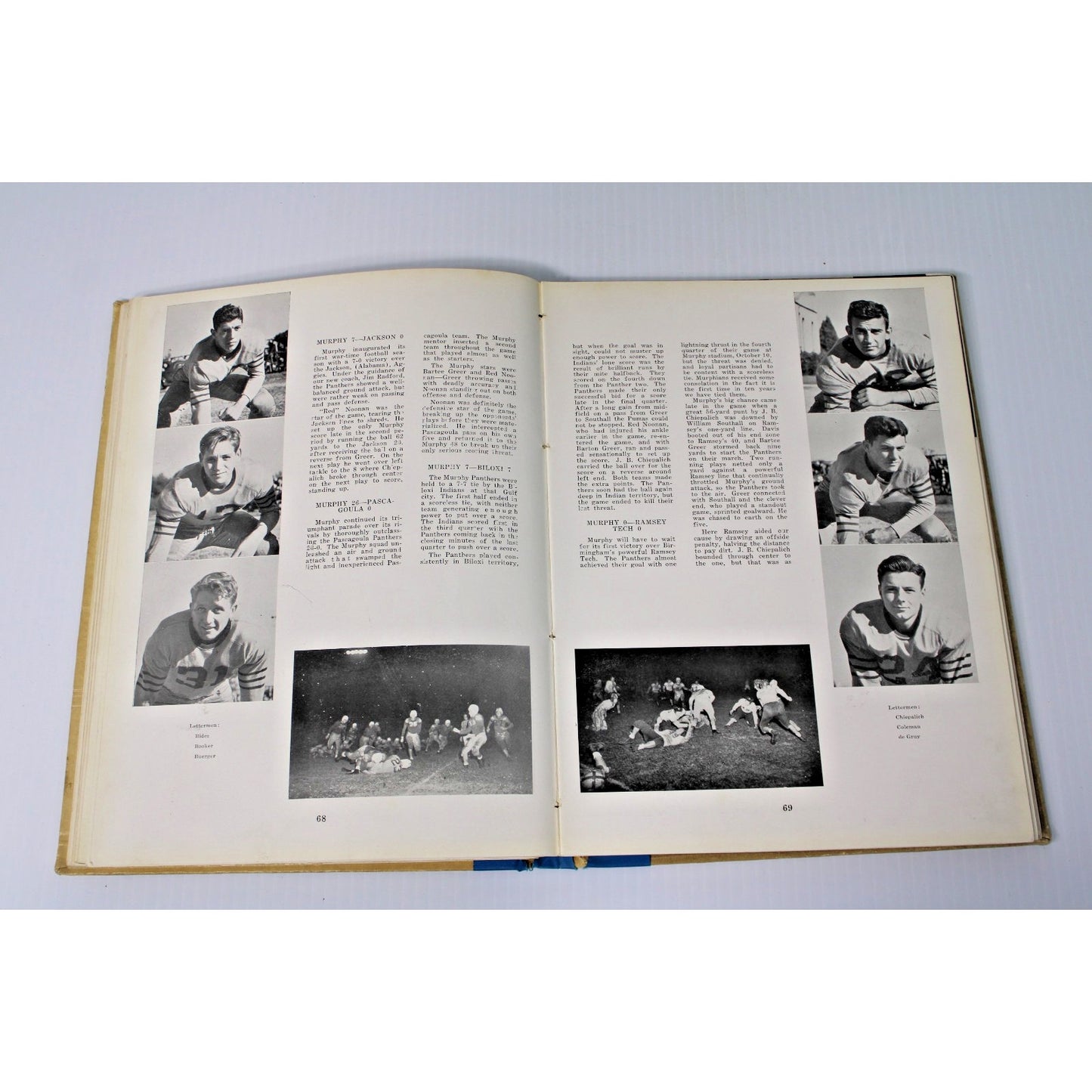 1943 Mohian Murphy High School Yearbook Mobile AL Alabama- WWII Era