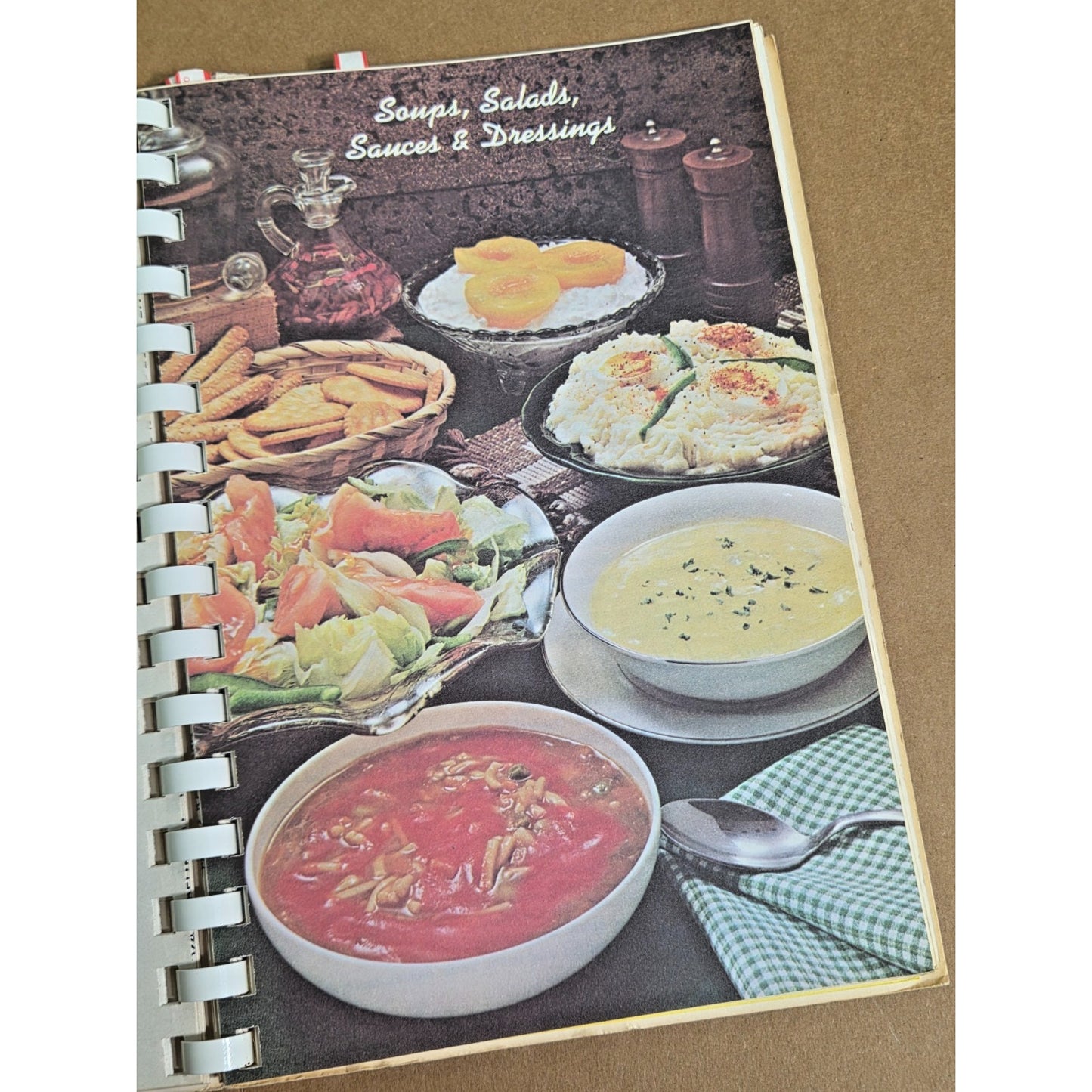 Vintage 1970s Community Cookbook St. Michael's Catholic Church - Spiral Bound