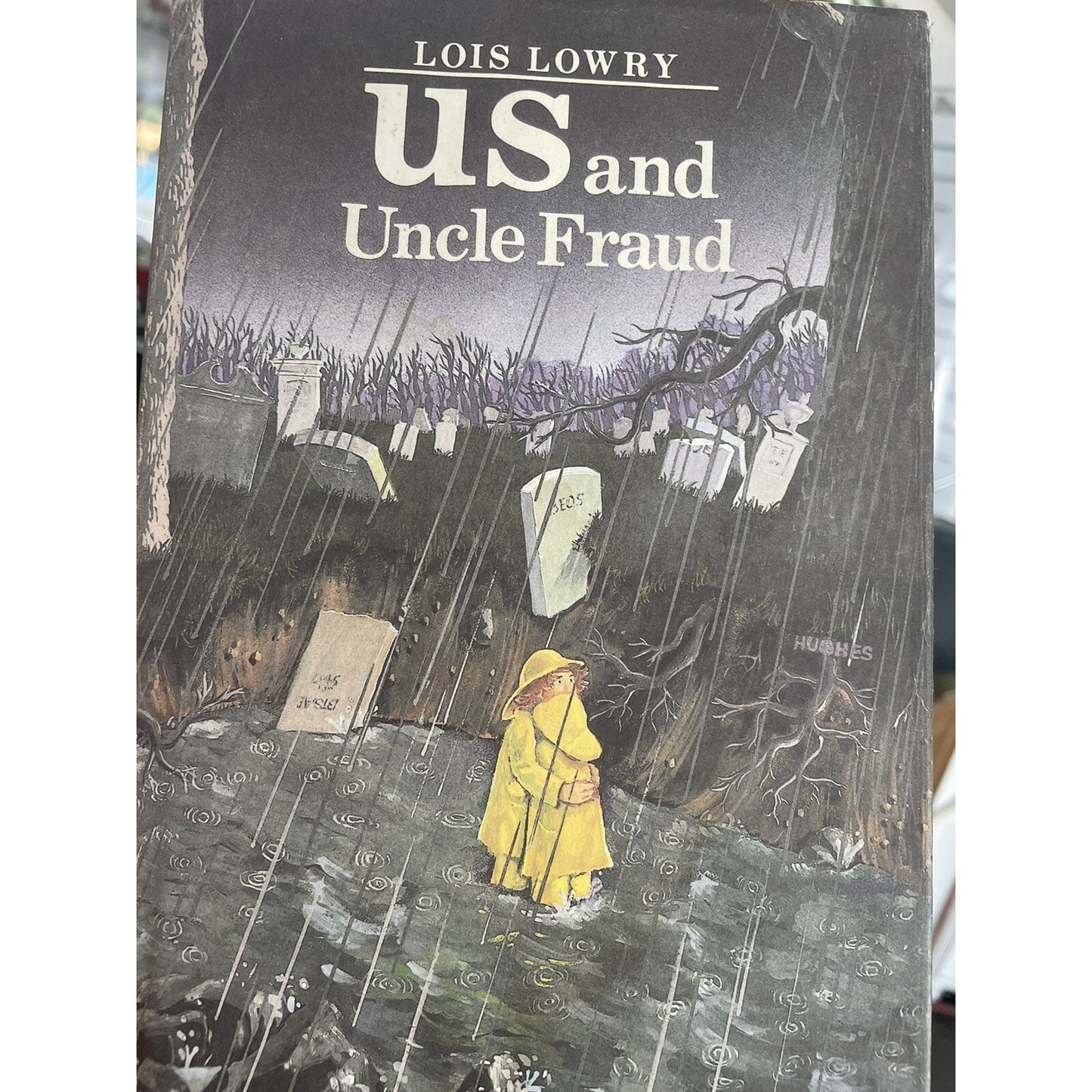 Us and Uncle Fraud by Lois Lowry 1984 HC DJ SIGNED BY AUTHOR
